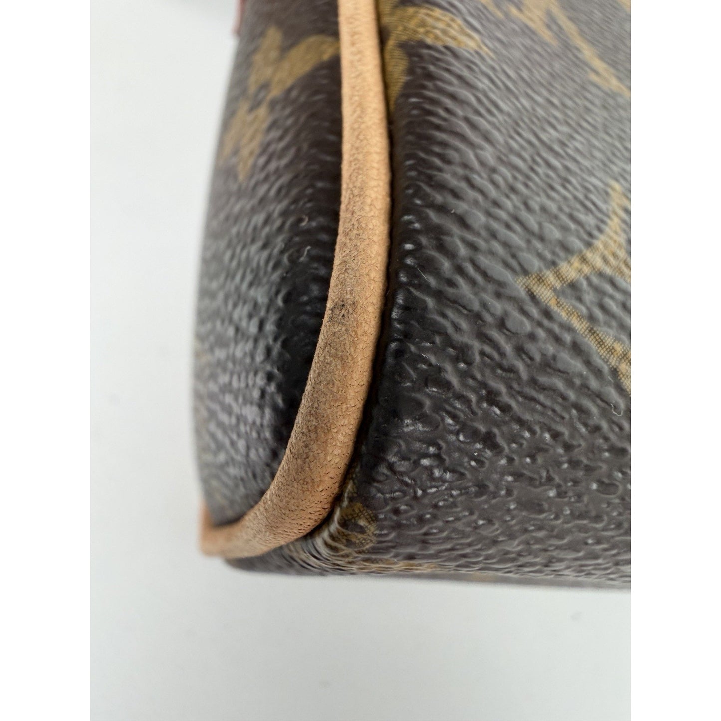 Louis Vuitton Recital Shoulder Bag Vintage Classic Monogram Canvas 2002 S15
