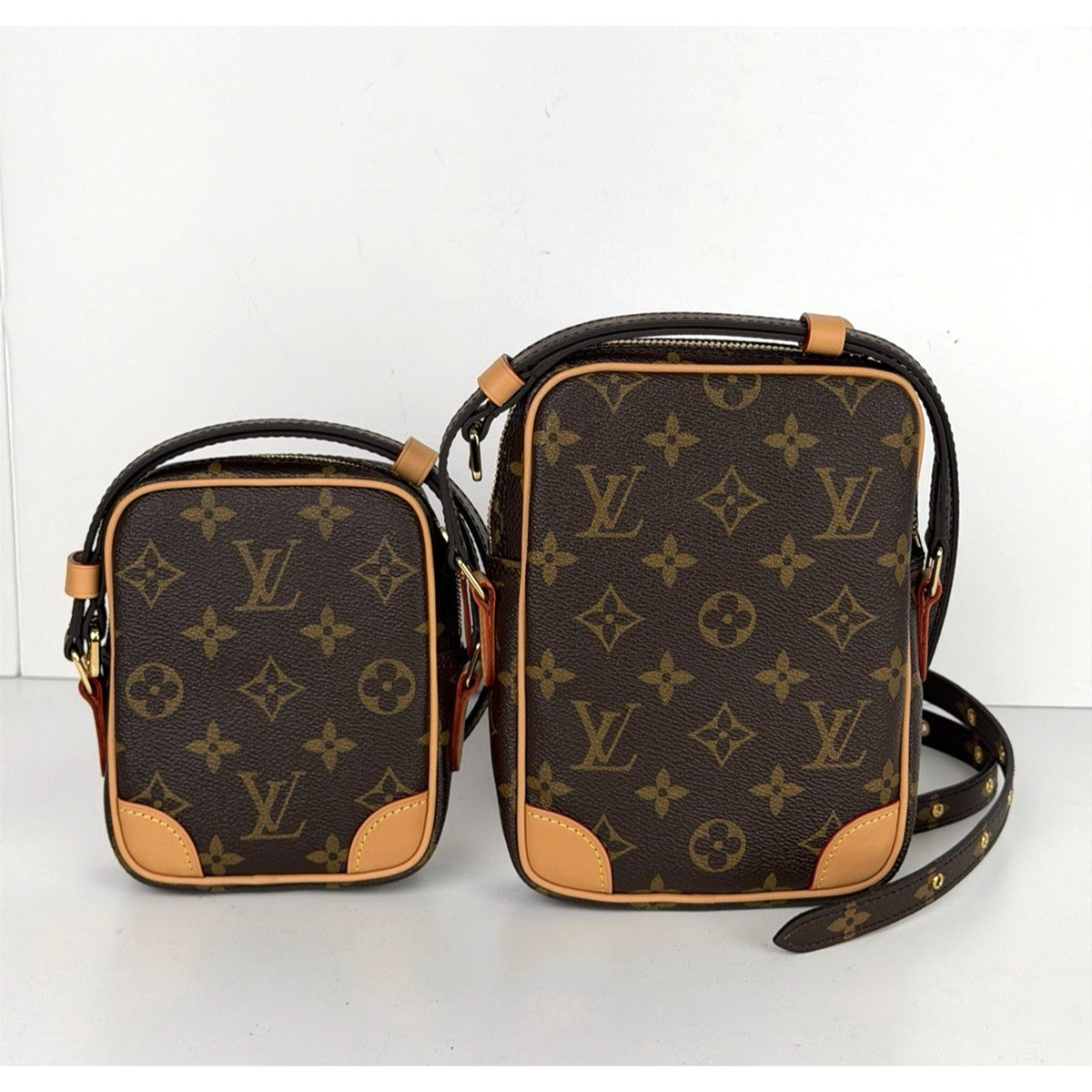 Louis Vuitton Game On Paname Set Crossbody Bag in Coated Monogram Canvas 2020 E2