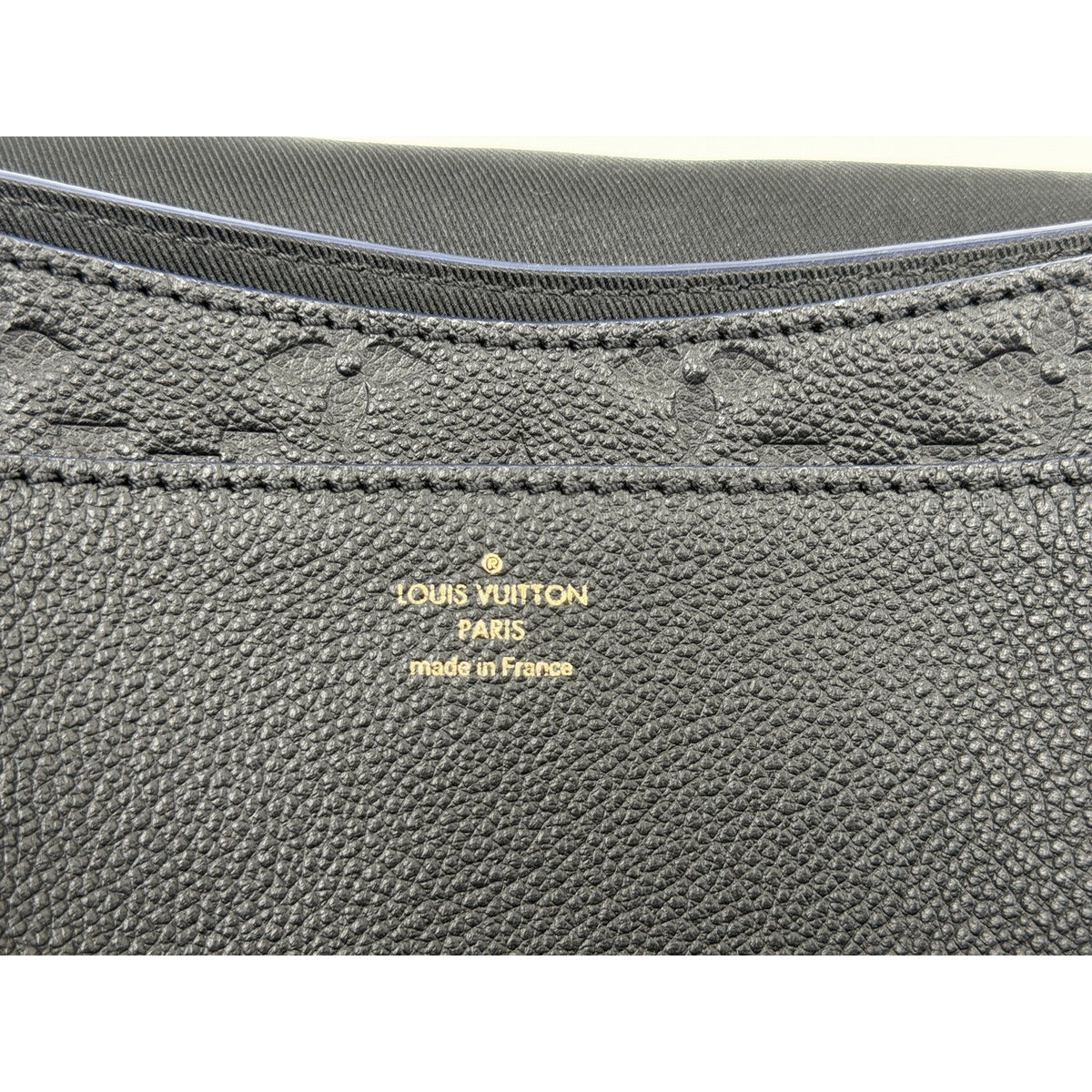 Louis Vuitton Blanche MM Top Handle Bag in Black Empreinte Leather 2018 E2