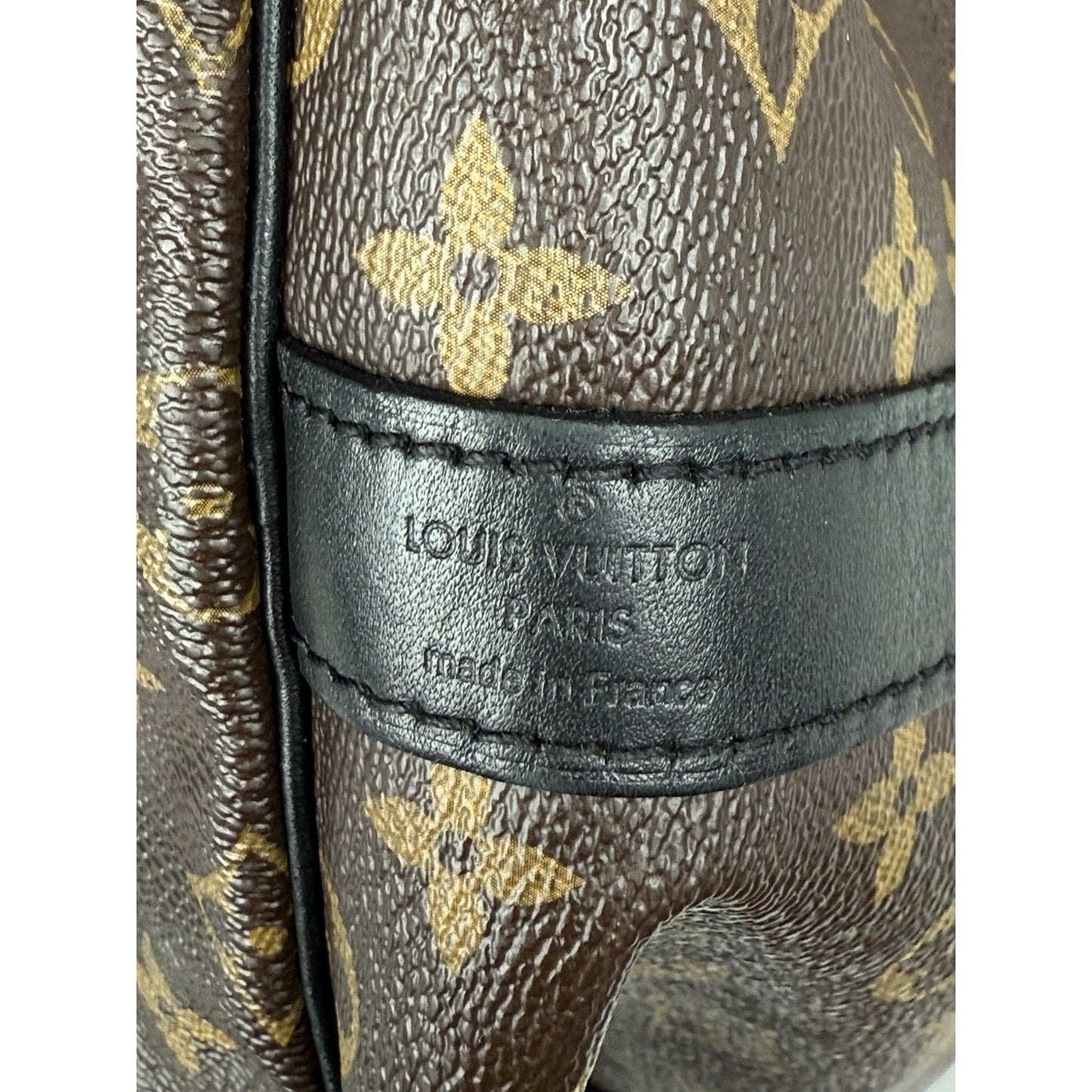 Louis Vuitton Keepall Bandouliere Bag Macassar Monogram Canvas 55