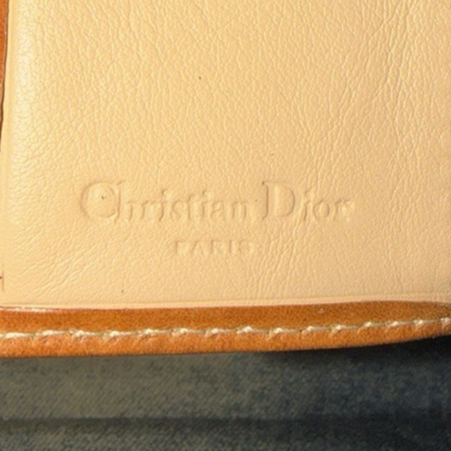 Christian Dior Trotter Romantique Diorissimo Key Holder Wallet in Canvas 2007 K2