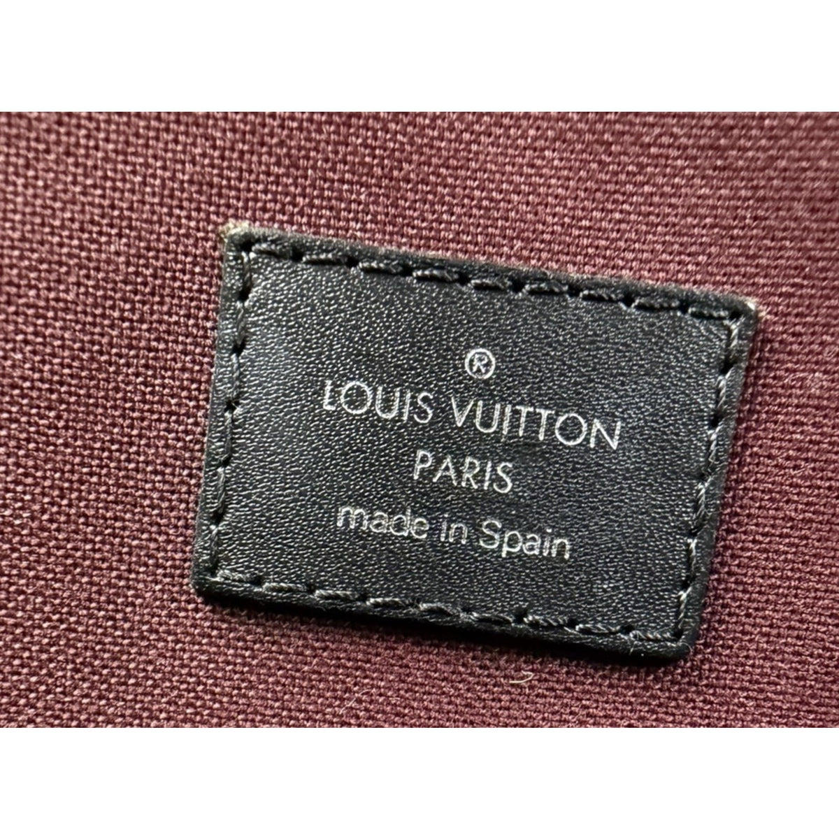 Louis Vuitton Macassar Briefcase in Brown LV Monogram Coated Canvas 2015 S-21