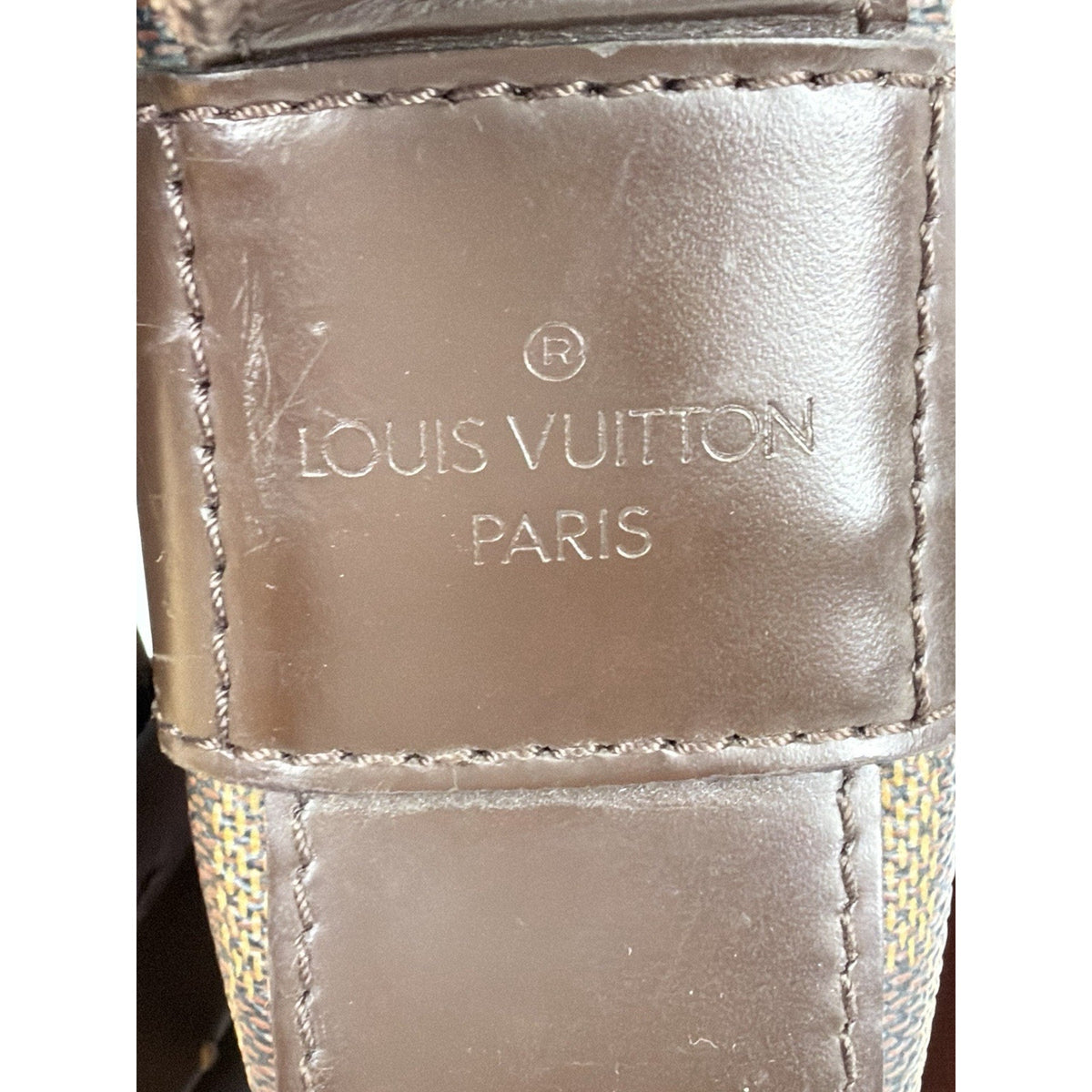 Louis Vuitton Bastille Shoulder Bag in Damier Ebene Brown Coated Canvas 2002 S09