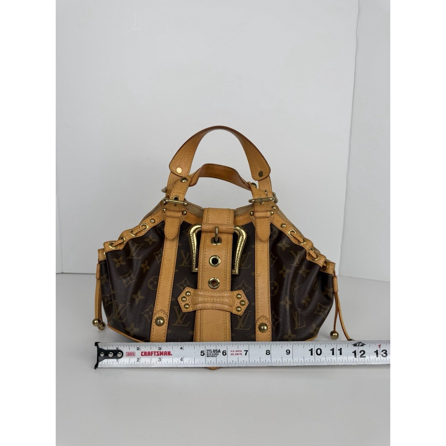 Louis Vuitton LV Monogram Theda GM Vintage Satchel Bag (2004)