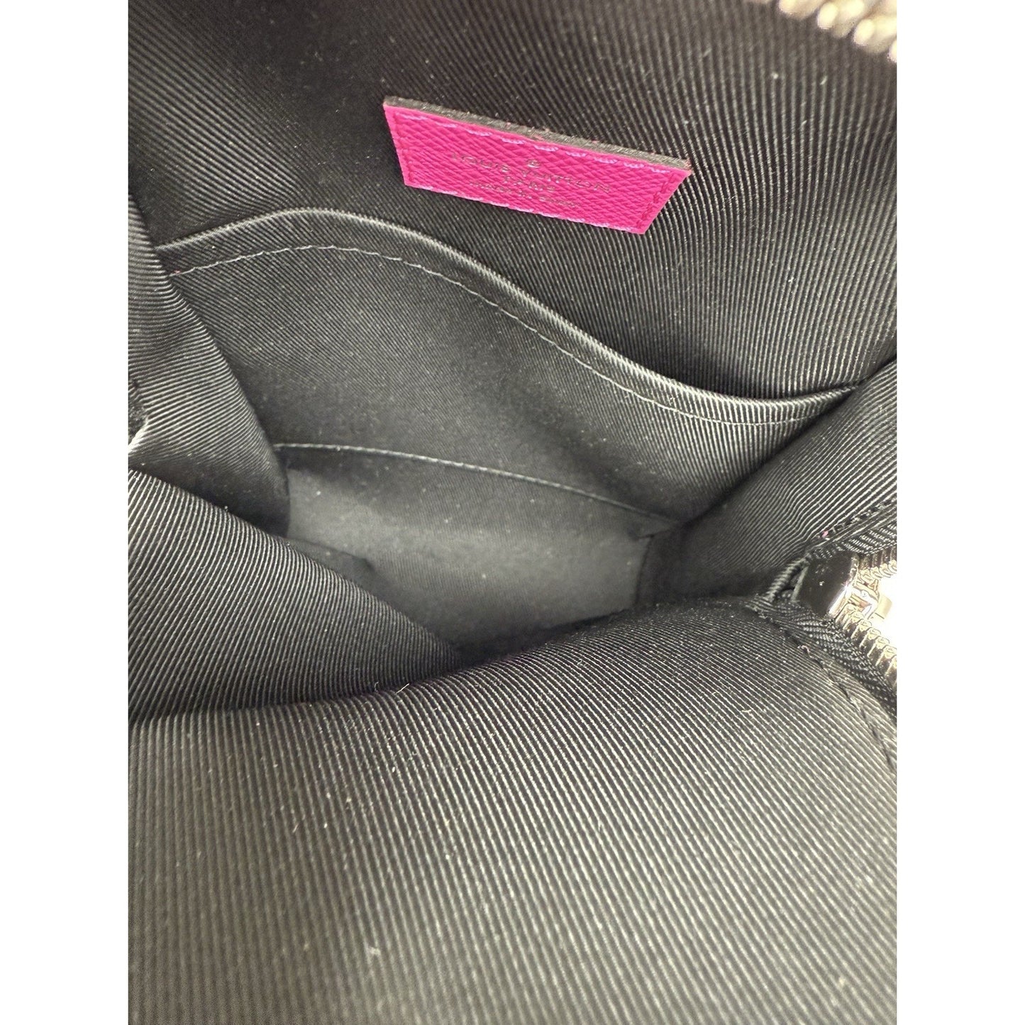LOUIS VUITTON Outdoor Sling Shoulder Bag Taigarama Pink Men's