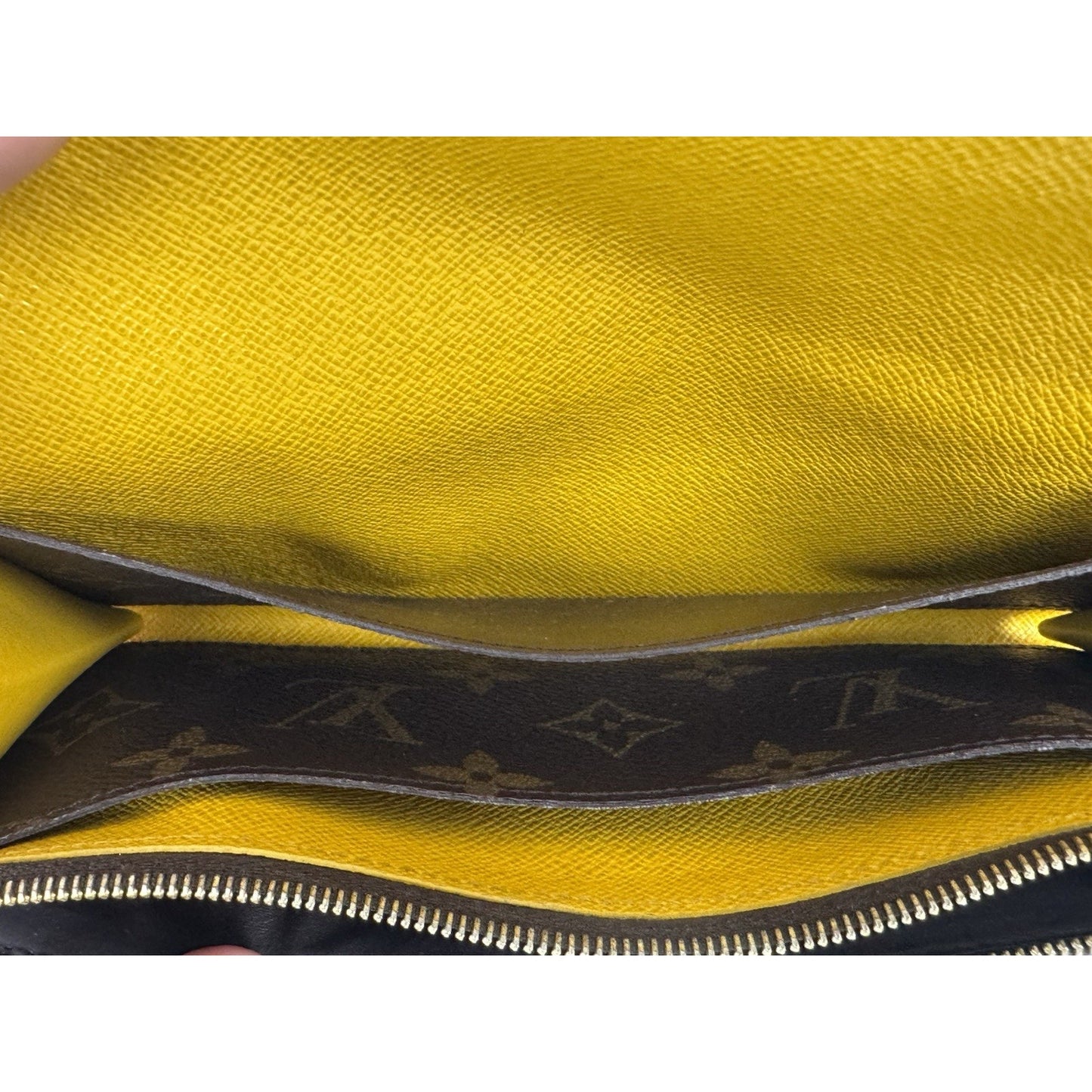 Louis Vuitton Monogram Emilie Wallet – Mimosa with Gold Hardware C-1