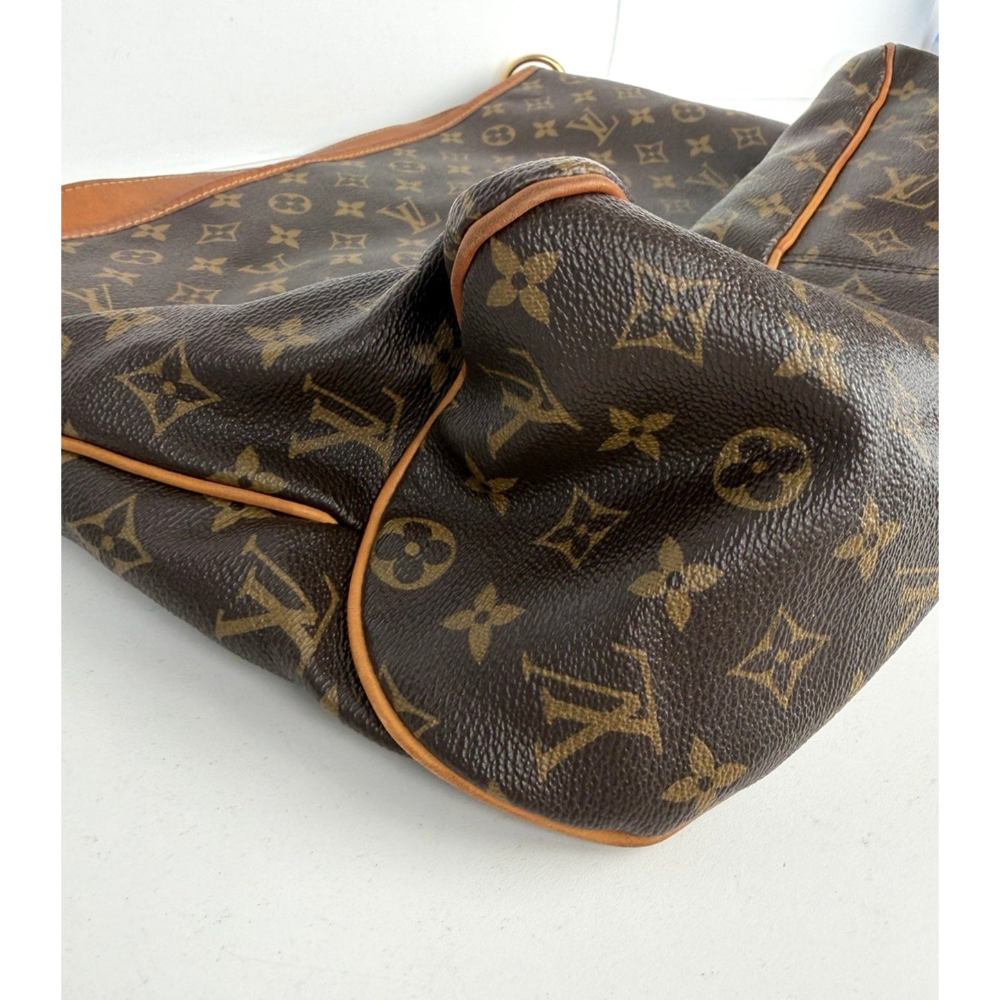 Louis Vuitton Delightful Hobo Shoulder Bag MM Brown LV Monogram Canvas 2011 S-03