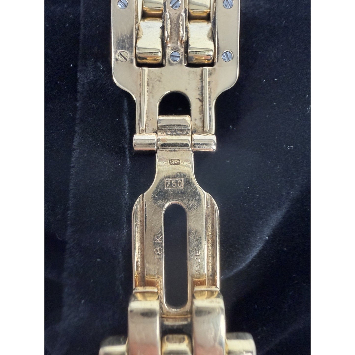 Cartier Cougar Watch 18K Yellow Gold Quartz 33mm