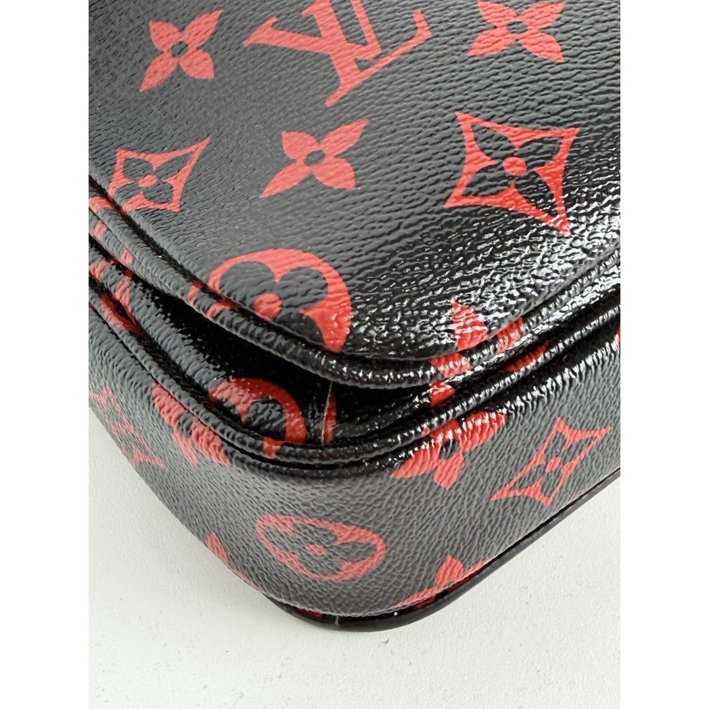 Louis Vuitton Infrarouge Pochette Metis Bag in LV Monogram Coated Canvas NFC S14