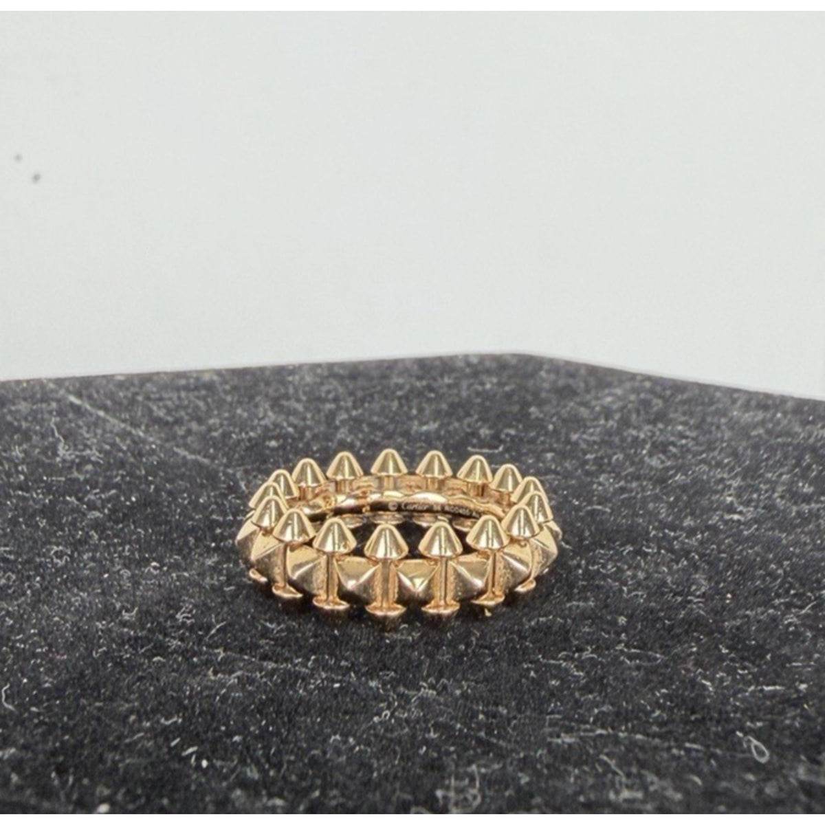 Cartier Clash de Cartier Medium Ring 18K Yellow Gold 6.5 (54)