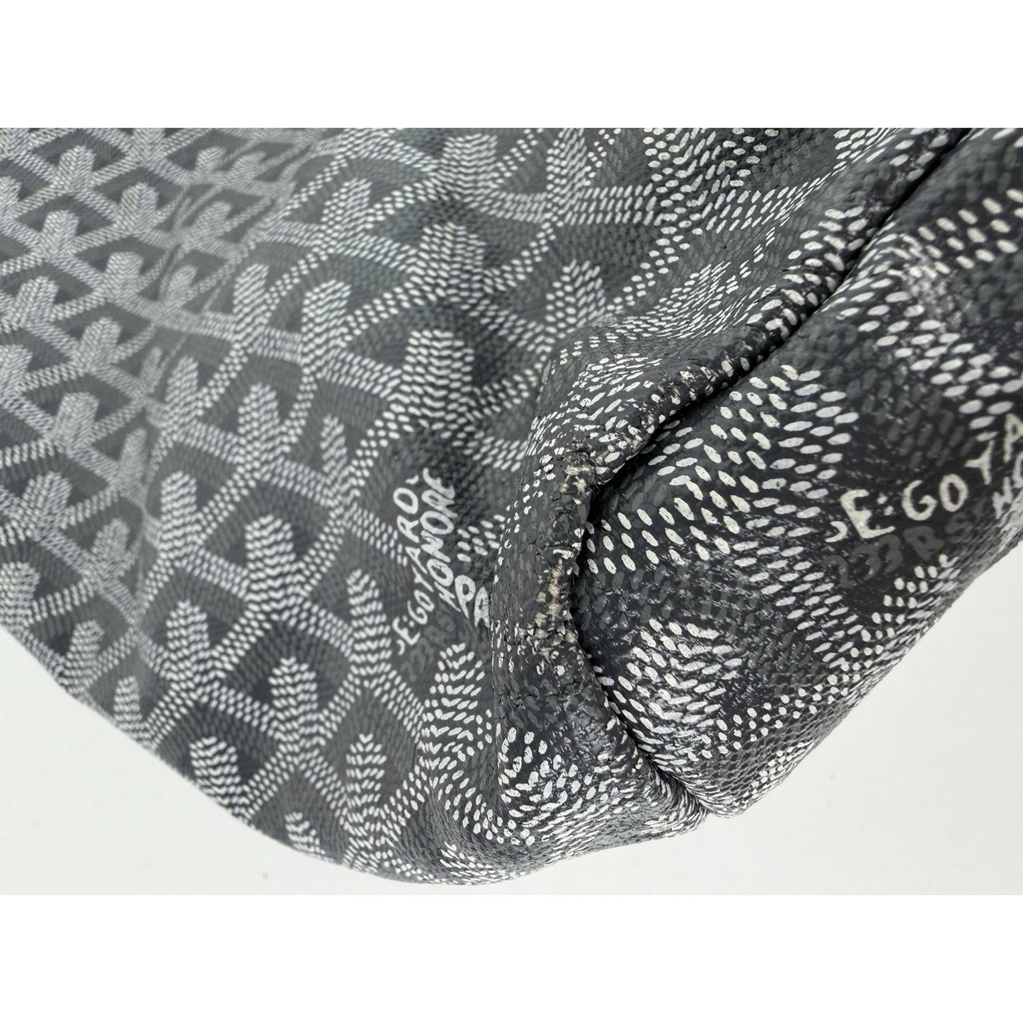 Goyard Saint Louis Tote Bag PM in Grey Goyardine Coated Canvas B-4