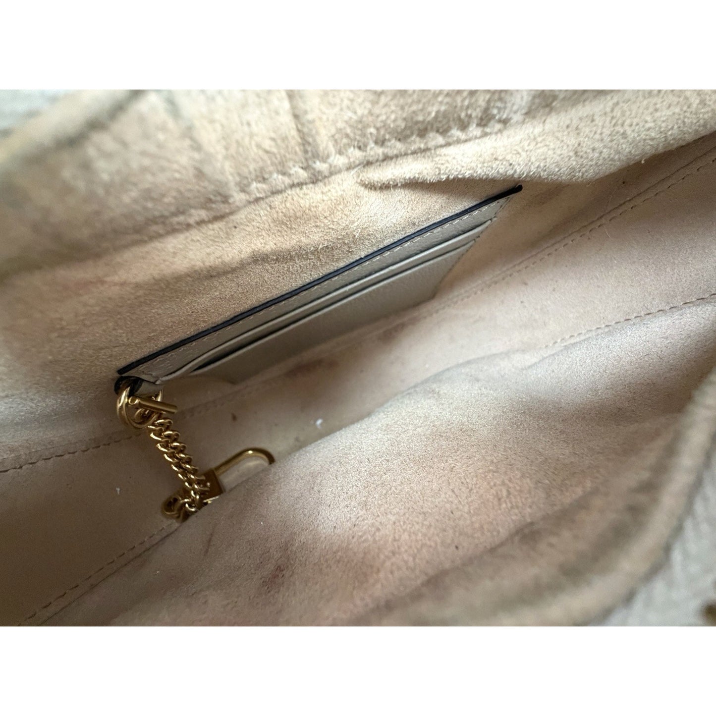 Gucci GG Supreme Crescent Mini Half-Moon Shoulder Bag in Coated Canvas S-07