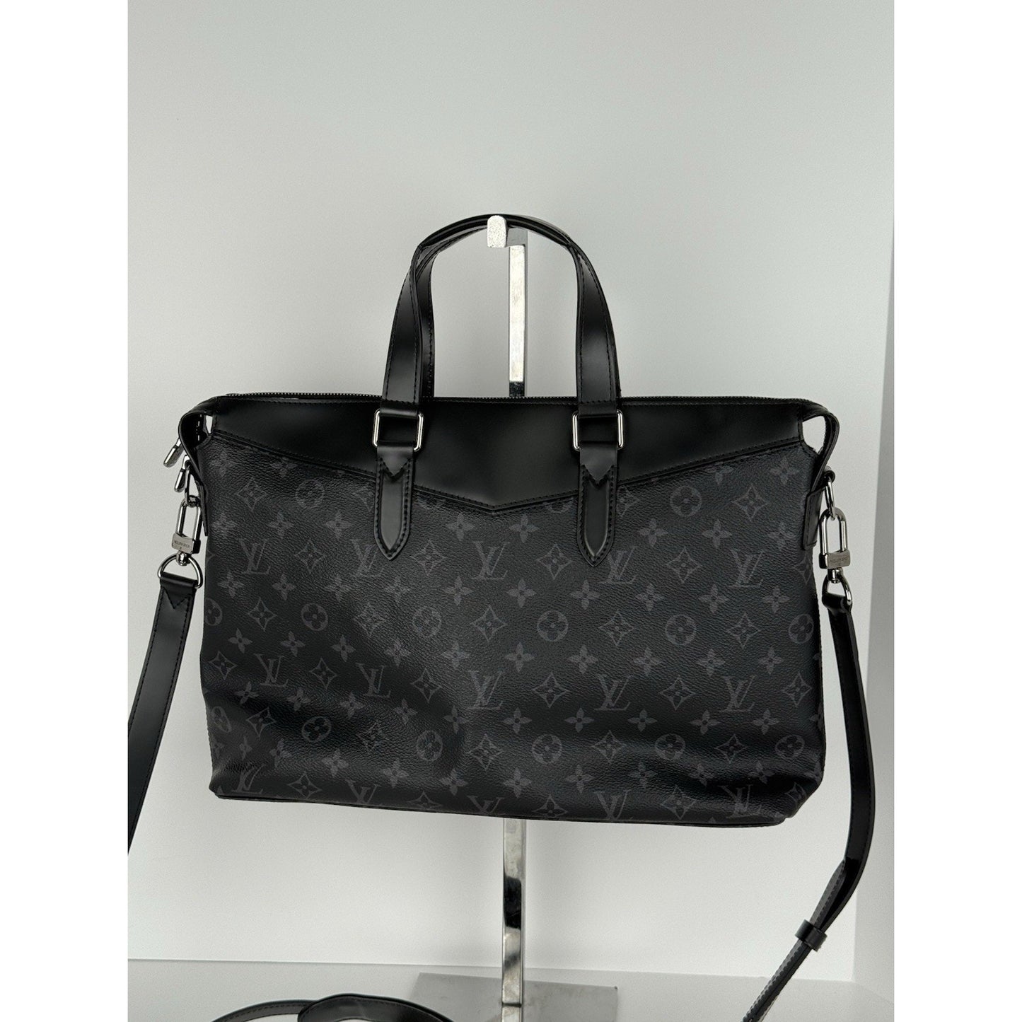 Louis Vuitton Explorer Briefcase Monogram Eclipse Canvas