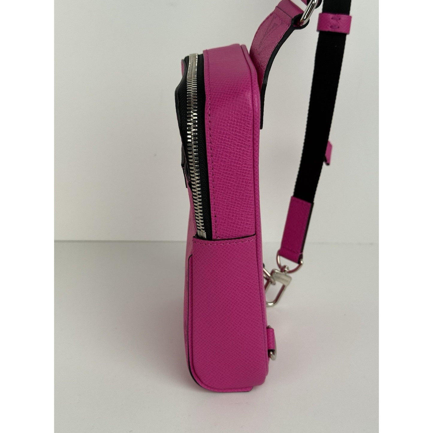 LOUIS VUITTON Outdoor Sling Shoulder Bag Taigarama Pink Men's