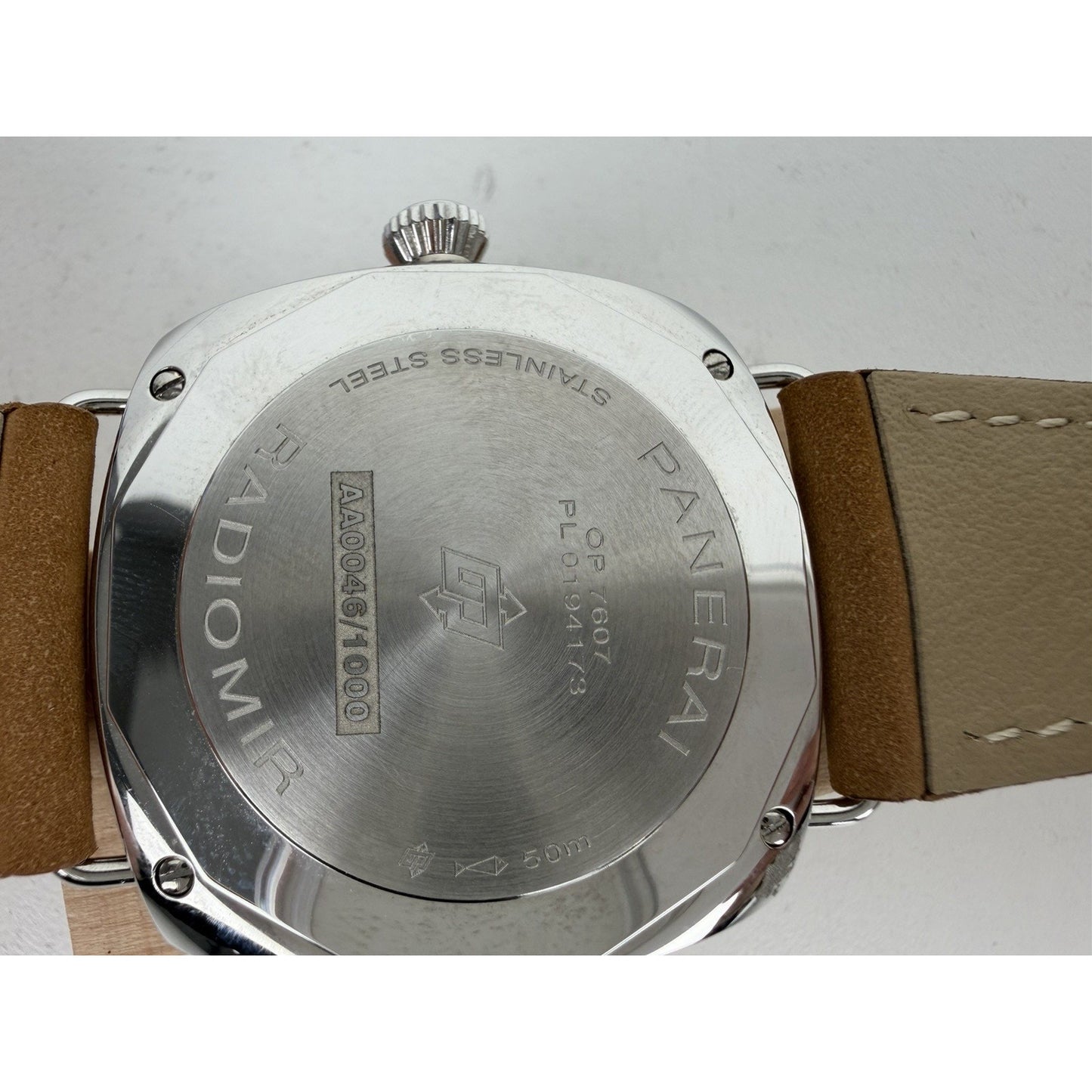 Panerai Radiomir Watch 40mm PAM01570 Stainless Steel Case Limited Edition 1000