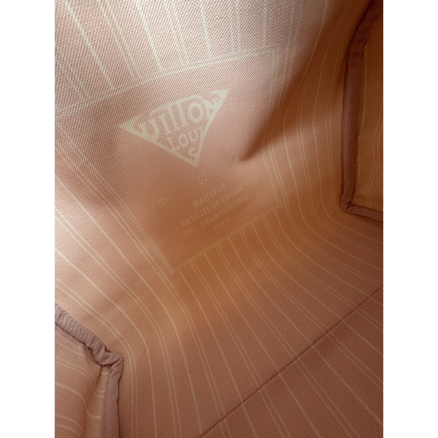 Louis Vuitton Monogram Giant By The Pool Speedy Bandouliere 25 Light Pink C-6