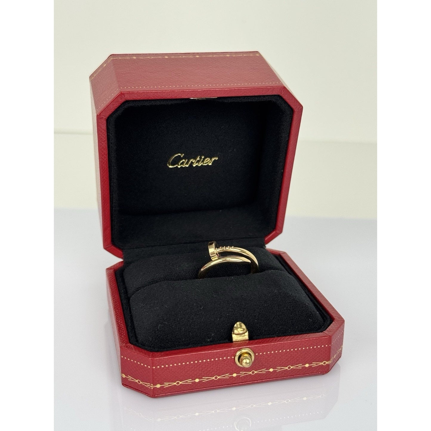 Cartier Juste un Clou Ring in 18K Yellow Gold, Size 4.5 (Fits Like Size 7)