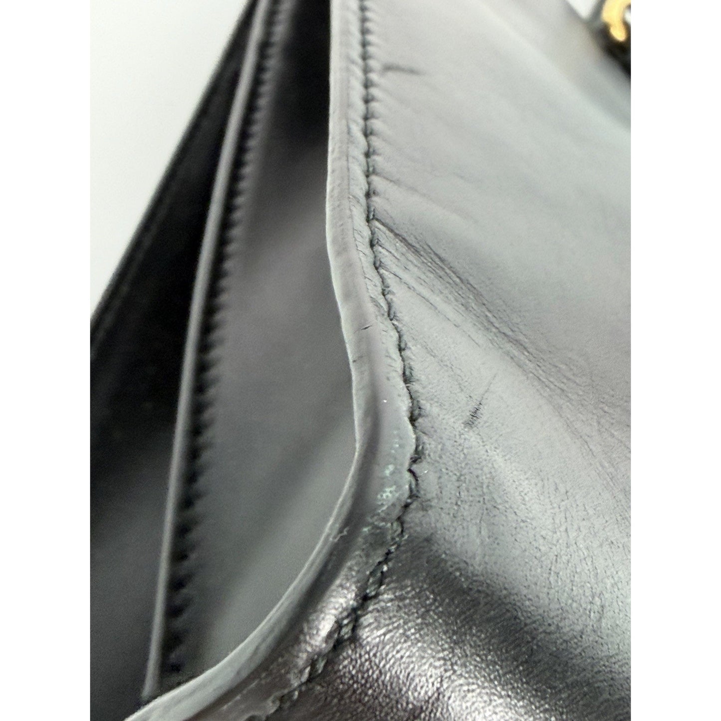 Christian Dior D-Bee Tote Bag in Black Leather Bee Emblem 2017 S