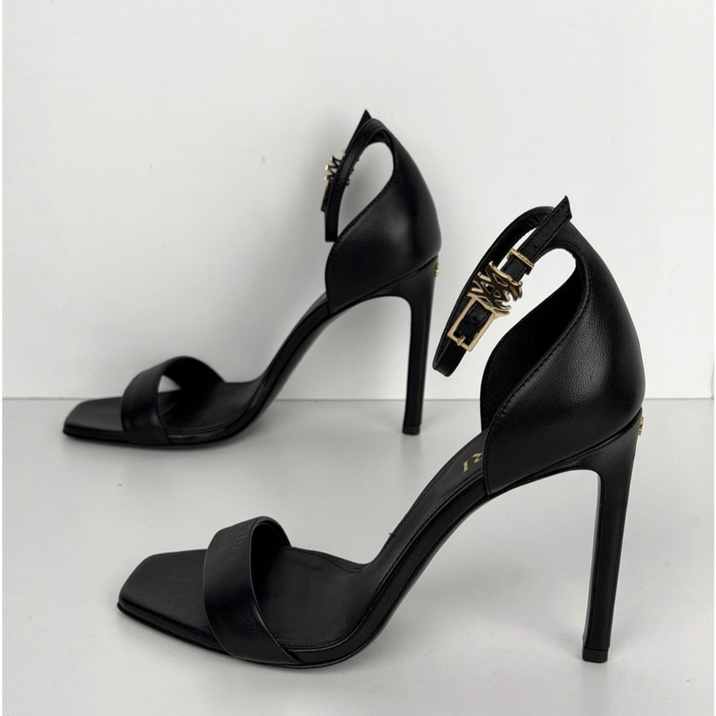 AMIRI Women's MA High Heel Sandals in Black Leather 36EU (5.5 US)