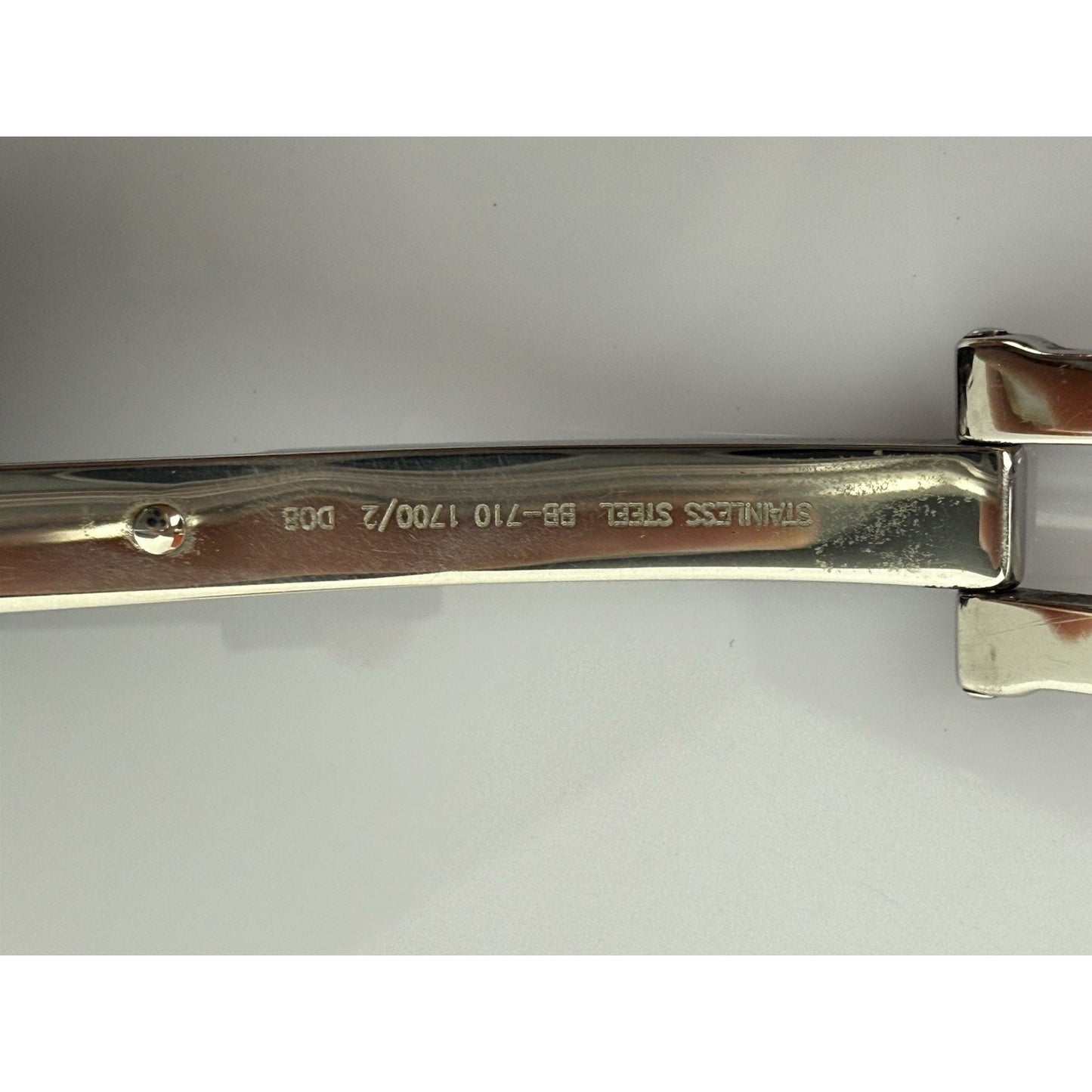 HERMES Cape Cod Black Leather Band Watch CC2.710 Box