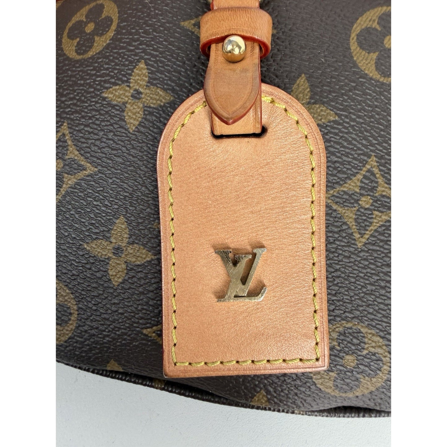 Louis Vuitton High Rise Bumbag in Brown Monogram Coated Canvas NFC D8