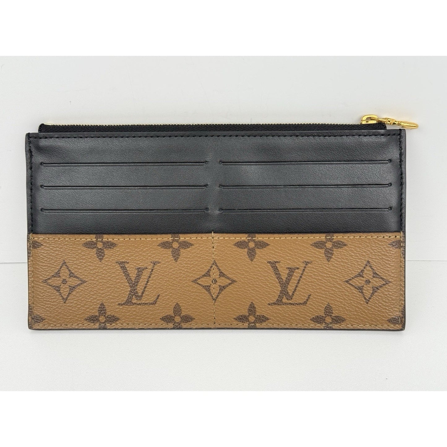 Louis Vuitton Monogram Reverse Slim Purse