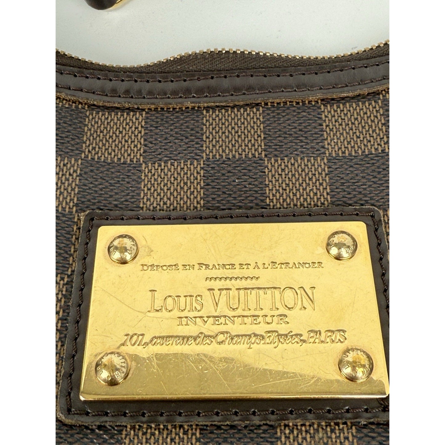 Louis Vuitton Damier Ebene Thames PM Women's Shoulder Bag