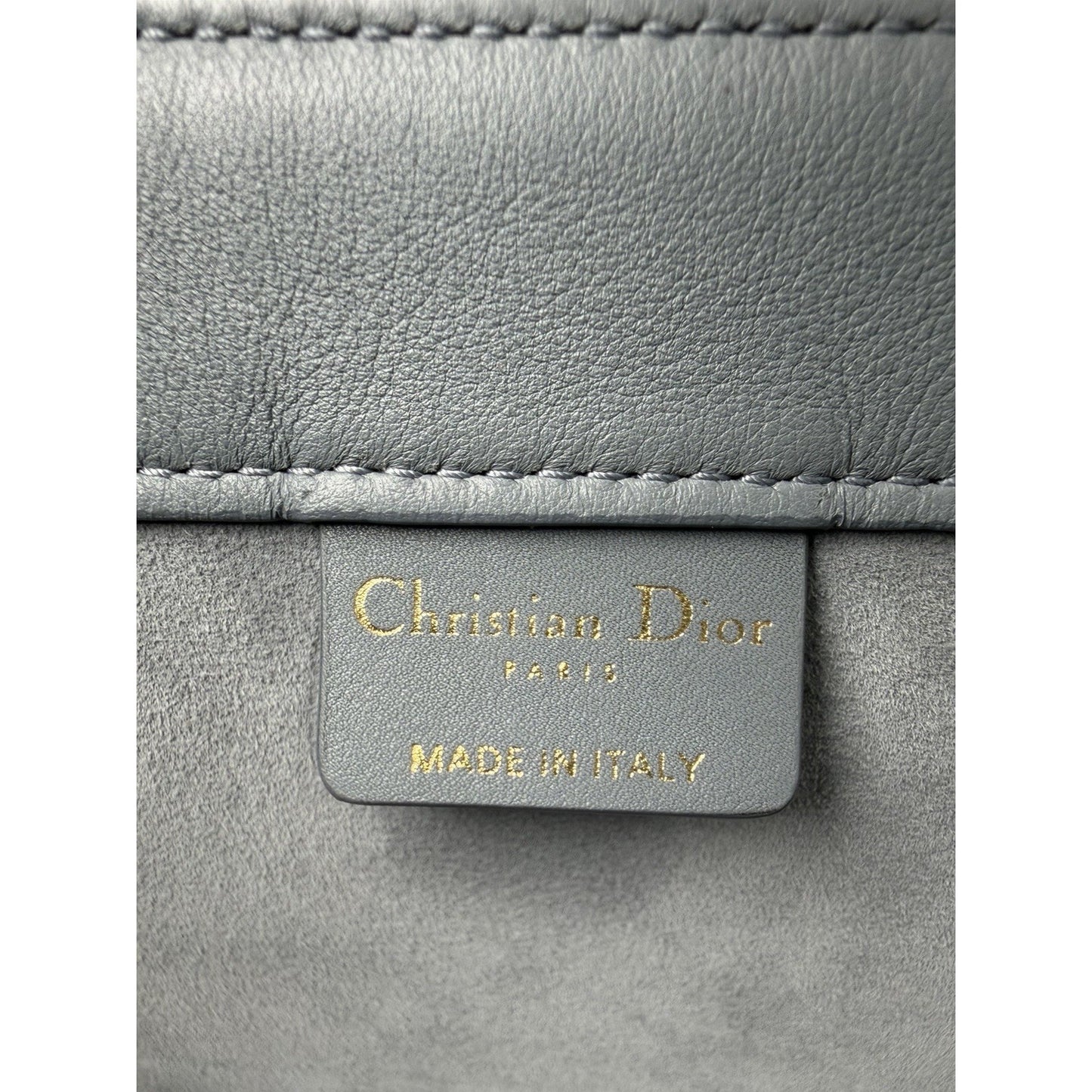 Christian Dior Book Tote Bag Medium in Gray Calfskin Leather 2020 F3