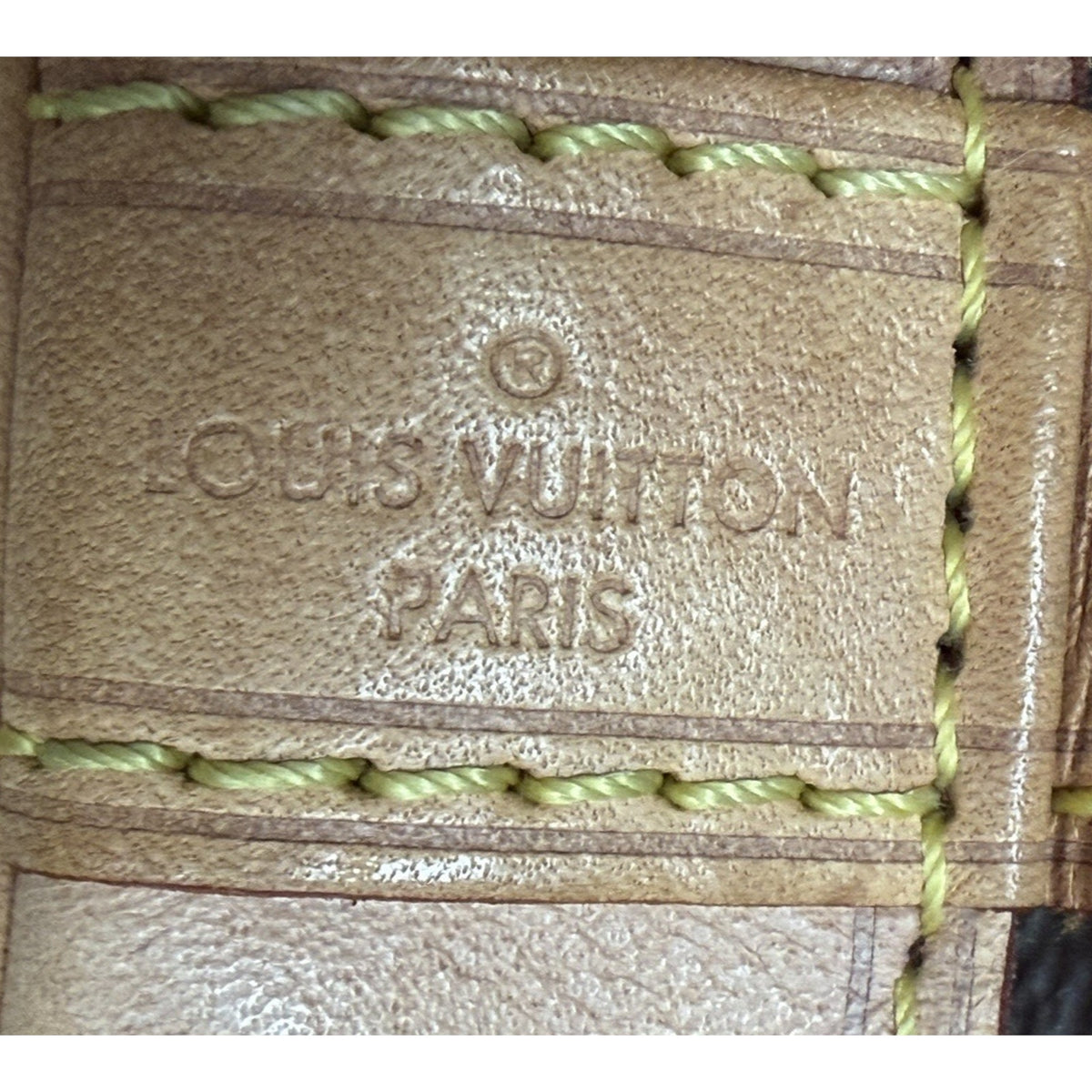 Louis Vuitton Noe BB Drawstring & Bucket Bag in Brown Coated Canvas NFC S-17