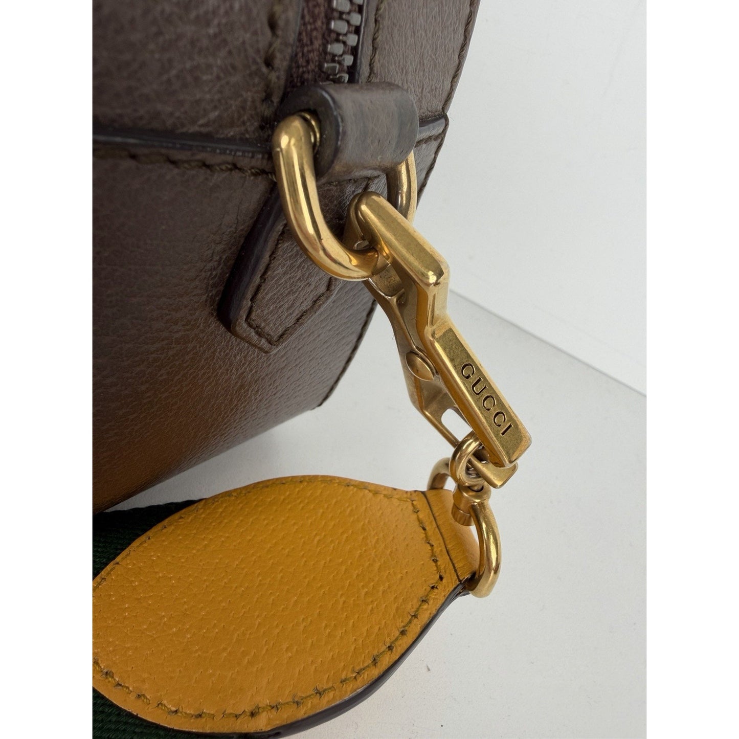 Gucci Neo Vintage Camera Shoulder Bag in Brown GG Supreme Coated Canvas S-09