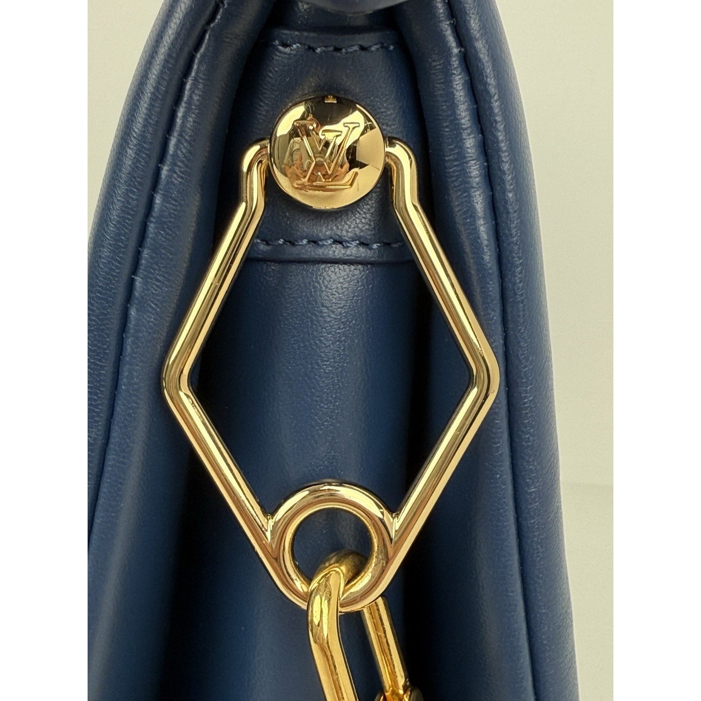 Louis Vuitton Coussin PM Blue Denim Monogram Shoulder Crossbody Bag