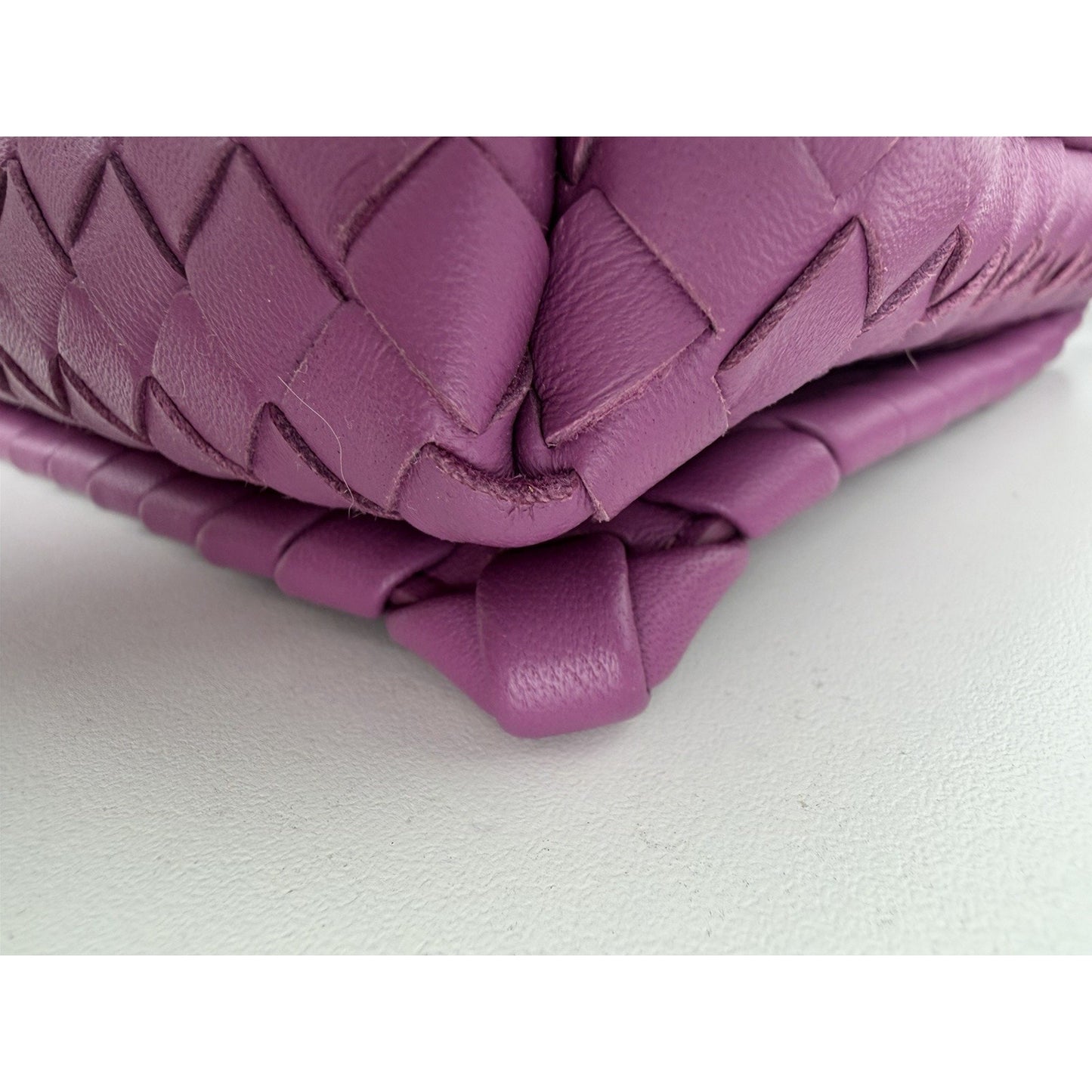 Bottega Veneta Intrecciato Dahila Clutch Crossbody Woven Nappa Leather S32