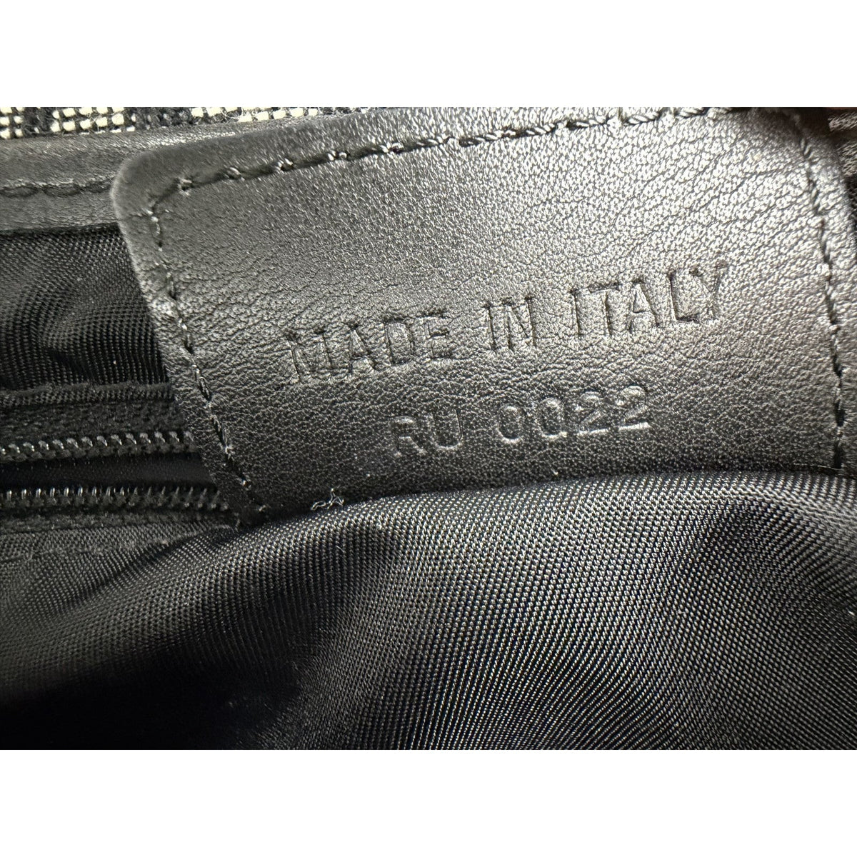 Christian Dior Double Saddle Medium Shoulder Bag in Black Monogram Canvas D1