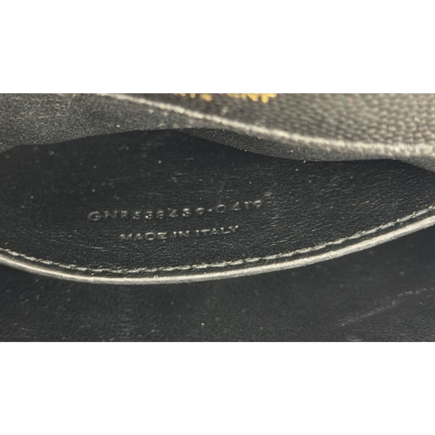 Saint Laurent Vicky Small Black Chain Quilted Bag S02