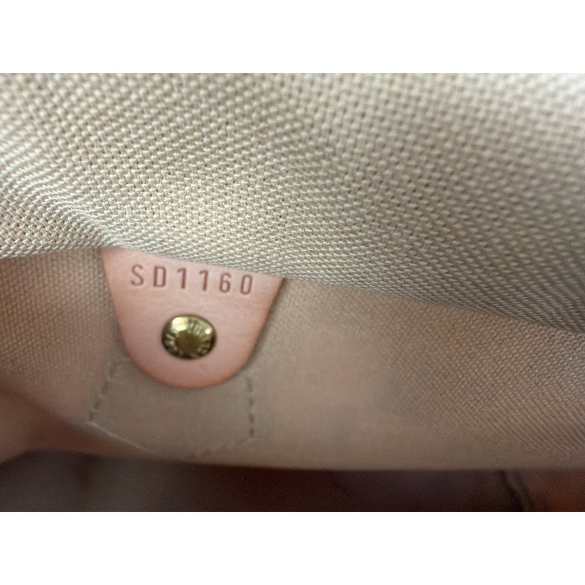 Louis Vuitton Speedy 35 Handbag in Damier Azur Coated Canvas GT Hardware 2010 U1