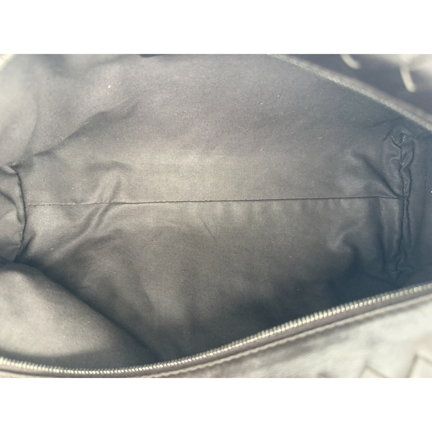 Bottega Veneta Toiletry Case Wrist Bag in Dark Brown Intrecciato Leather S-07