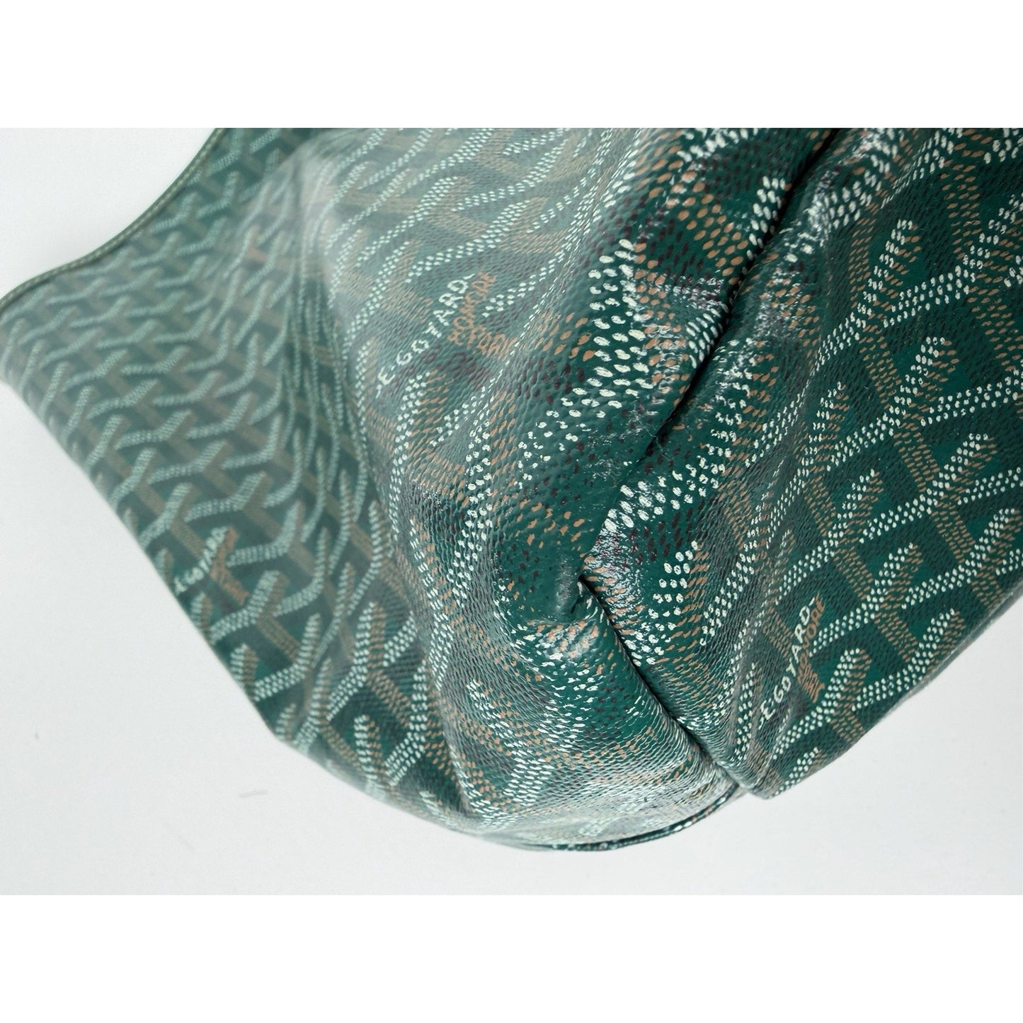 Goyard Saint Louis Tote Bag GM in Green Goyardine Coated Canvas B-4