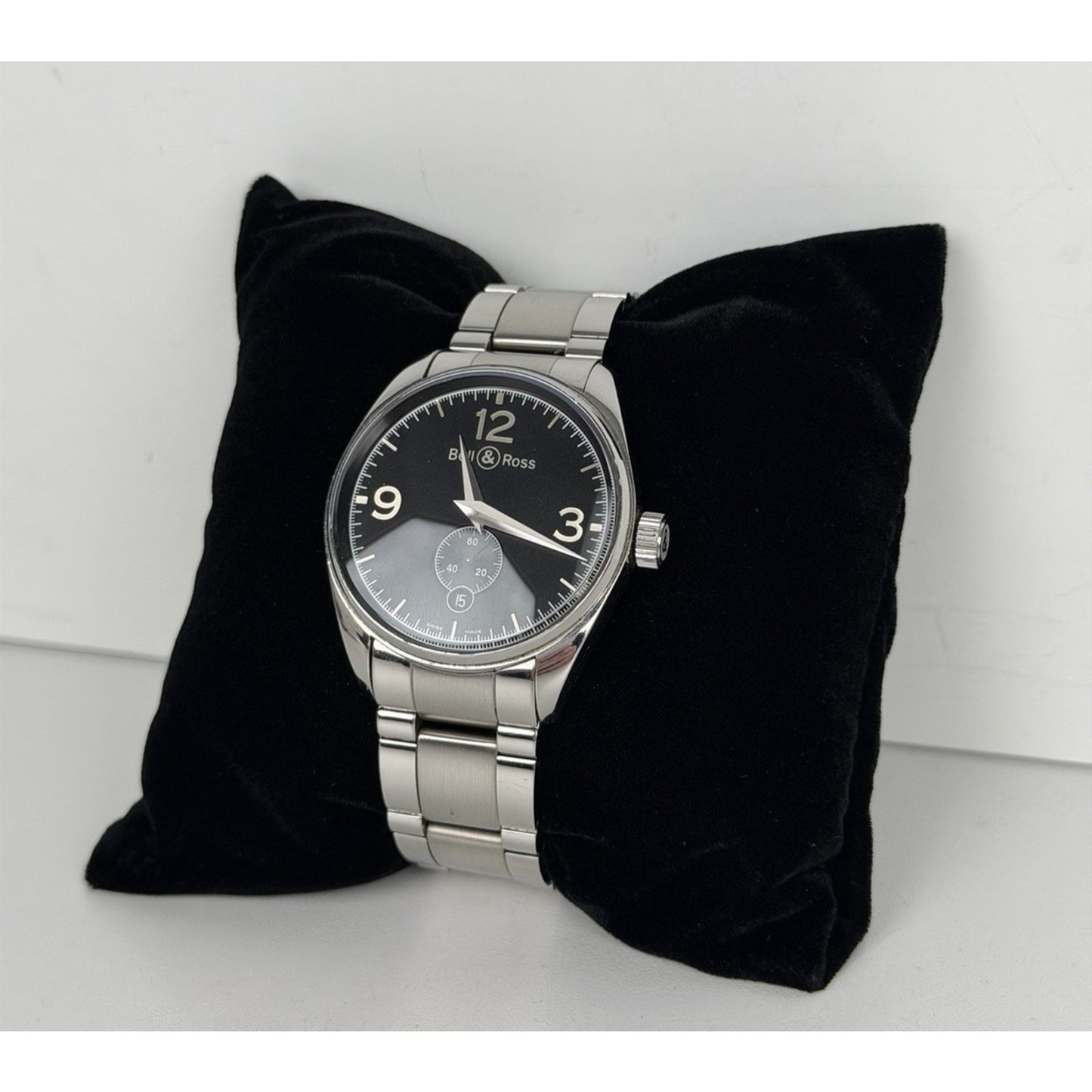 Bell & Ross 123 Watch Stainless Steel Case and Bracelet 38mm