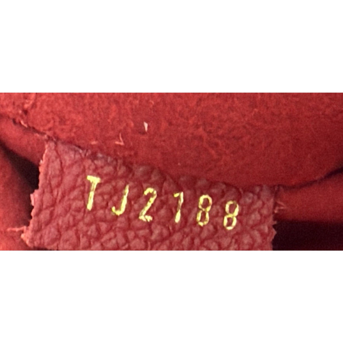 Louis Vuitton Saint Sulpice BB Shoulder Bag in Red Empreinte Leather 2018 S07