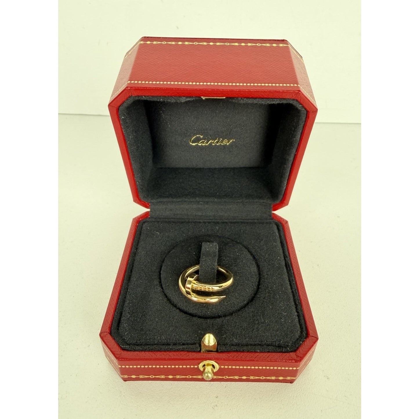 Cartier Juste un Clou Ring in 18k Yellow Gold Size 49