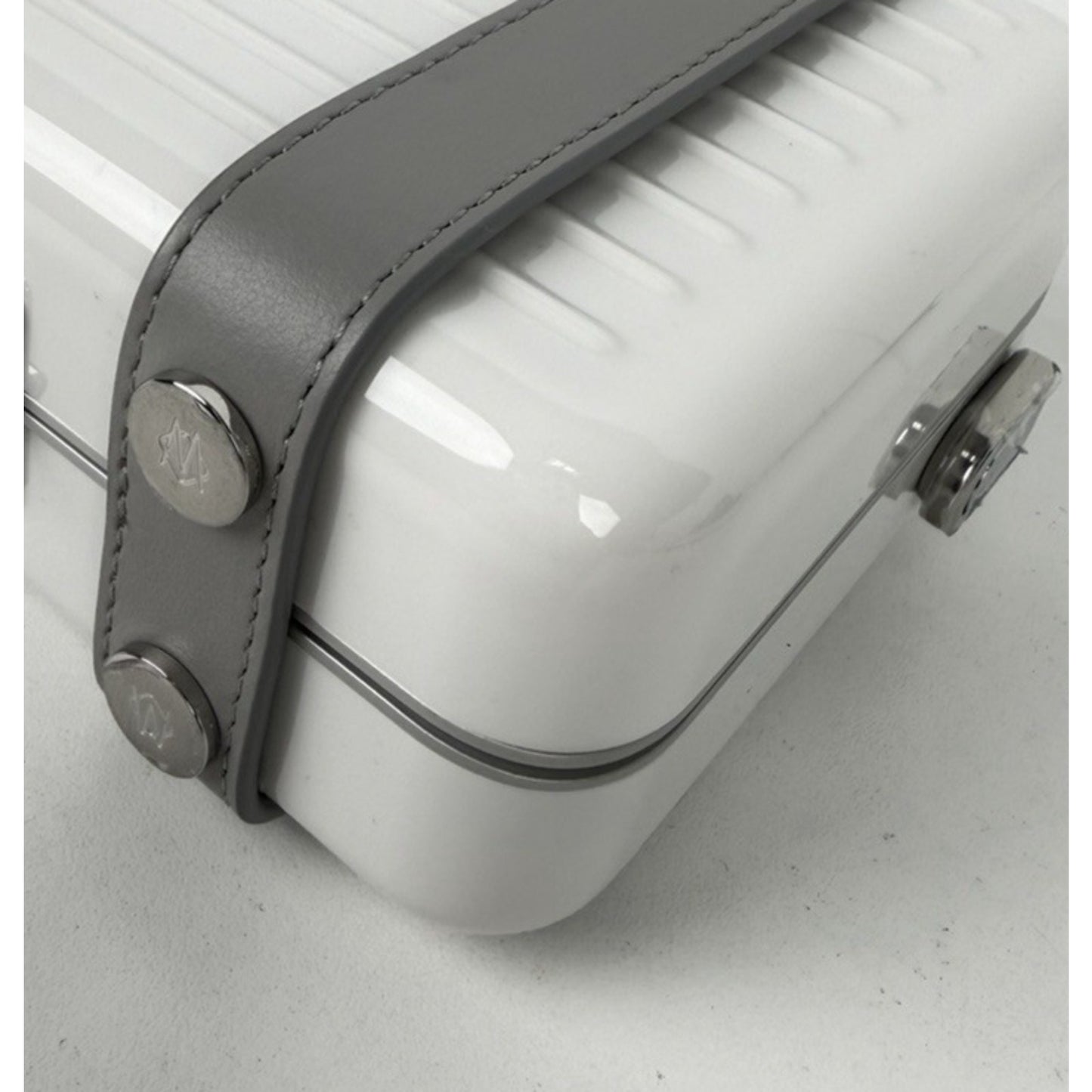 Rimowa Personal Polycarbonate Cross-Body Mini Bag in White S-08