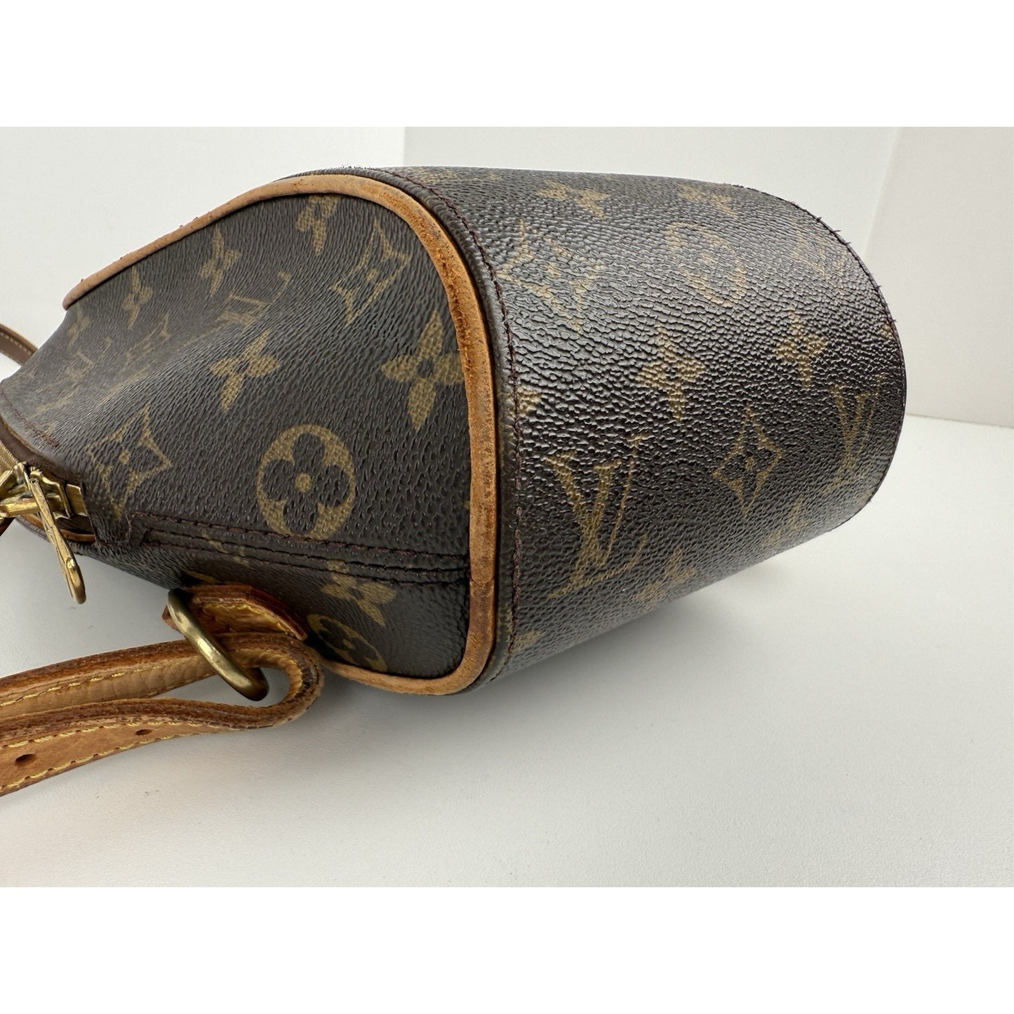 LOUIS VUITTON Ellipse Sac à Dee Brown Monogram Coated Canvas Women"s Backpack