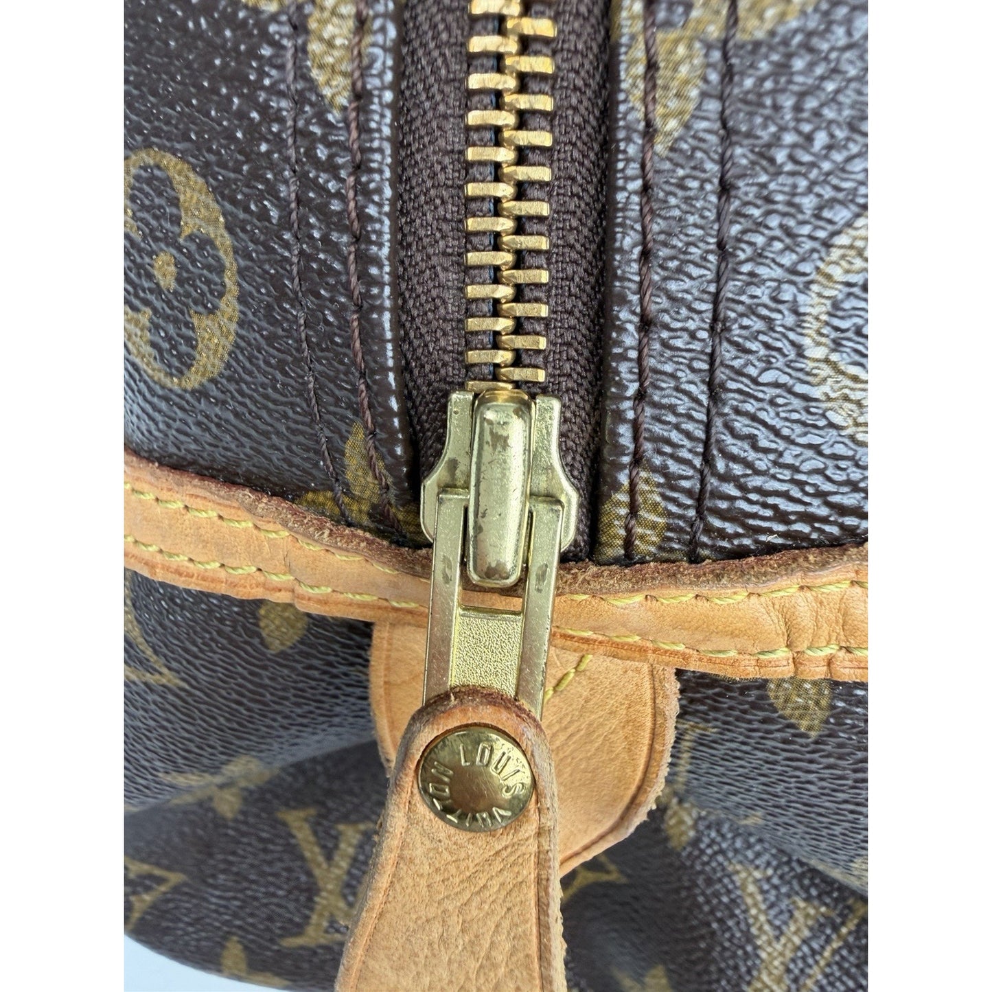 Louis Vuitton Monogram Montorgueil GM Shoulder Bag in Brown Coated Canvas 2012 S
