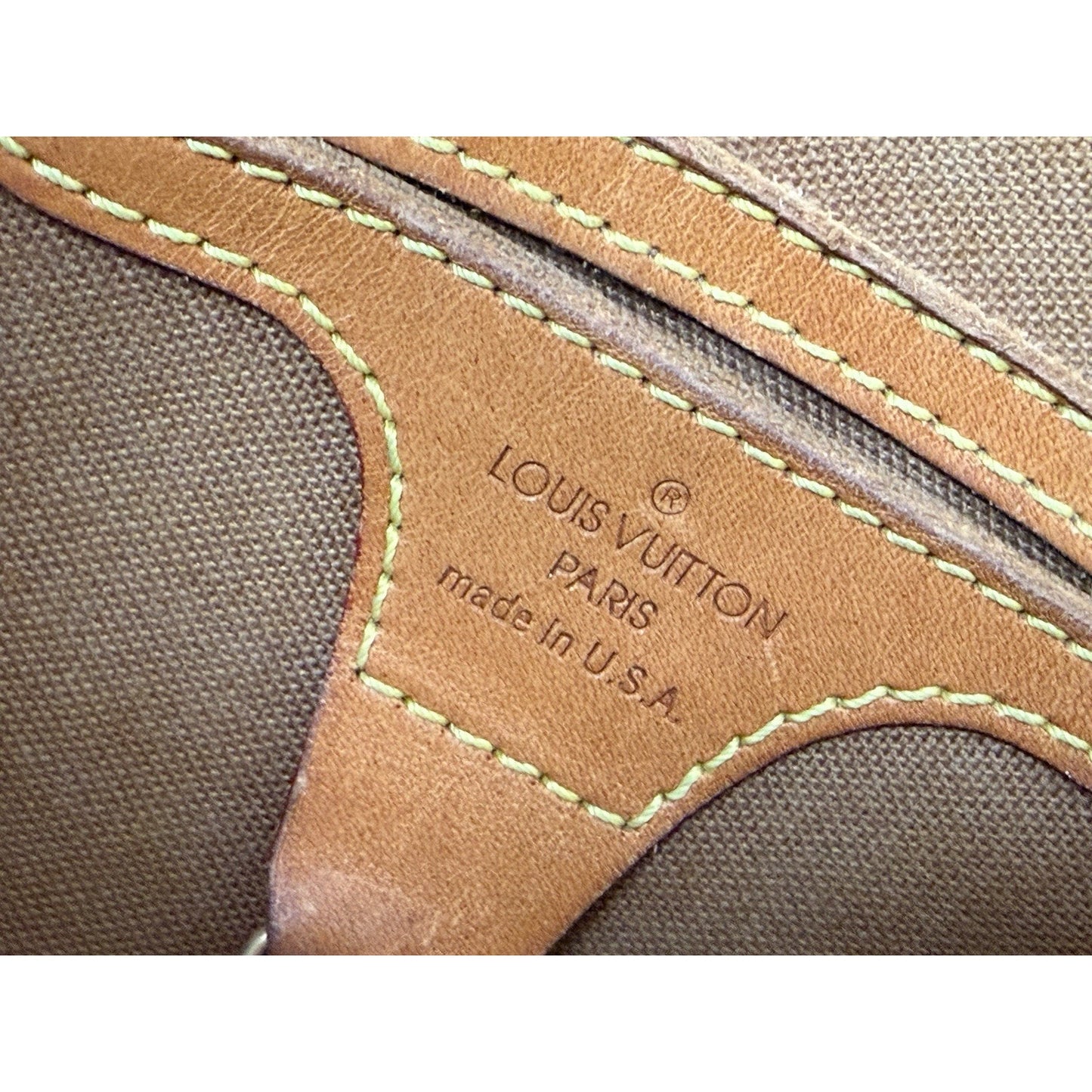 Louis Vuitton Monogram Ellipse PM Satchel Brown Canvas/Leather