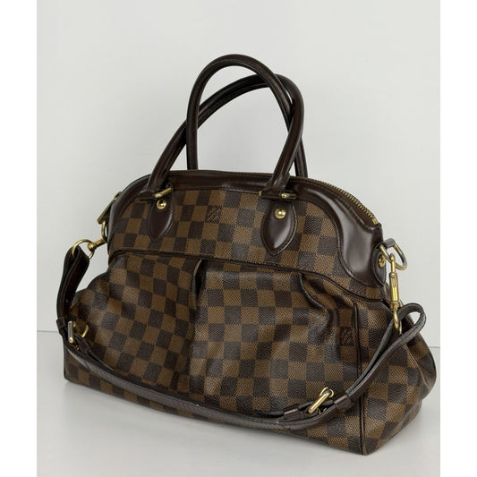 Louis Vuitton Trevi PM Handbag in Damier Ebene Coated Canvas 2014 S12
