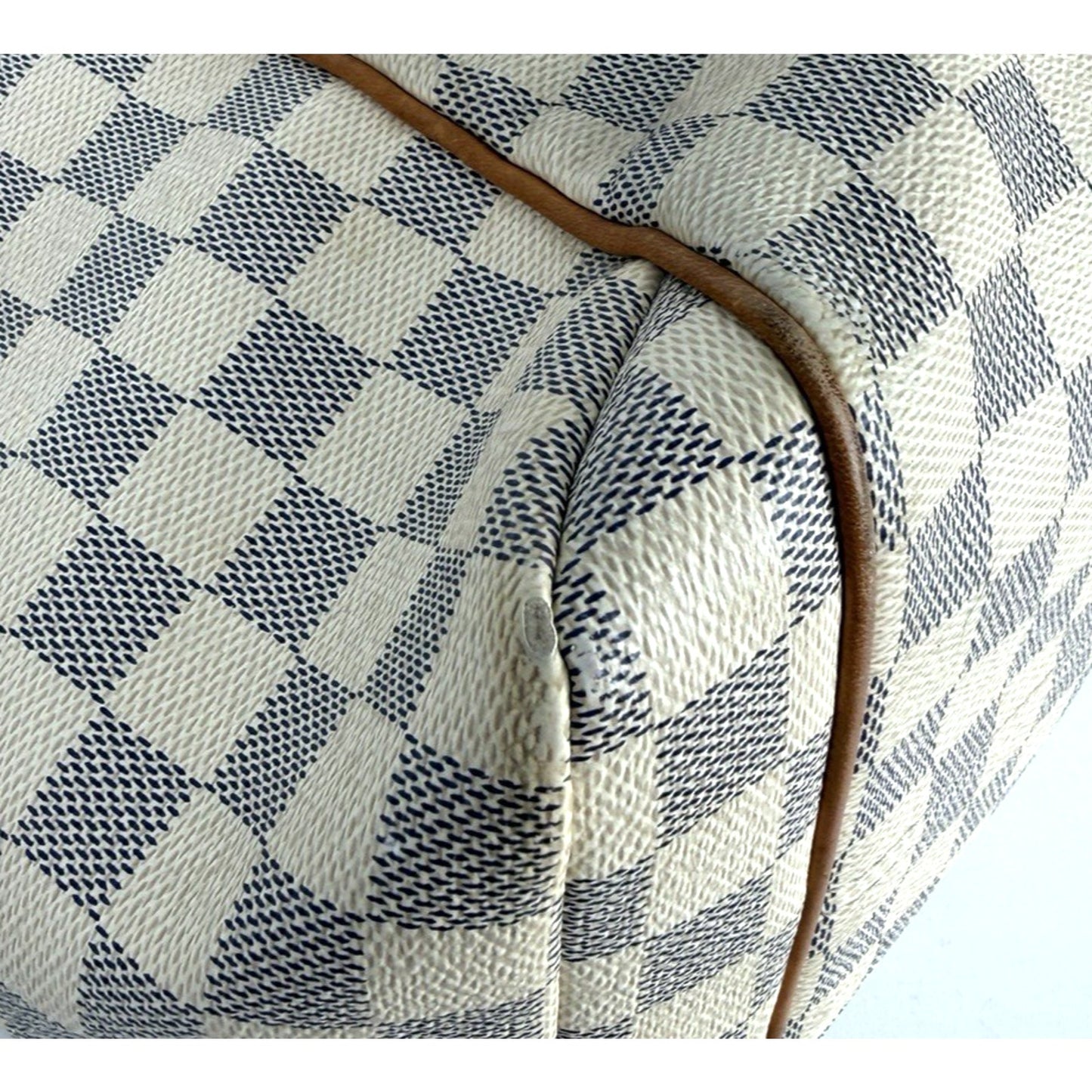 Louis Vuitton Totally MM Tote Bag in Damier Azur Coated Canvas 2013 S