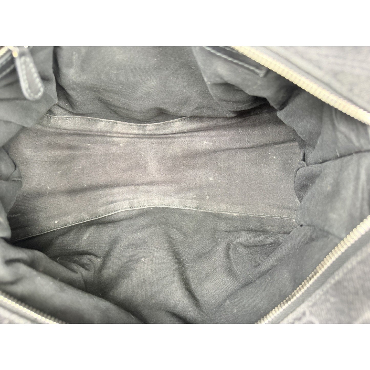 Balenciaga Neo Cagole City Handbag Medium in Washed Denim BB Monogram D5