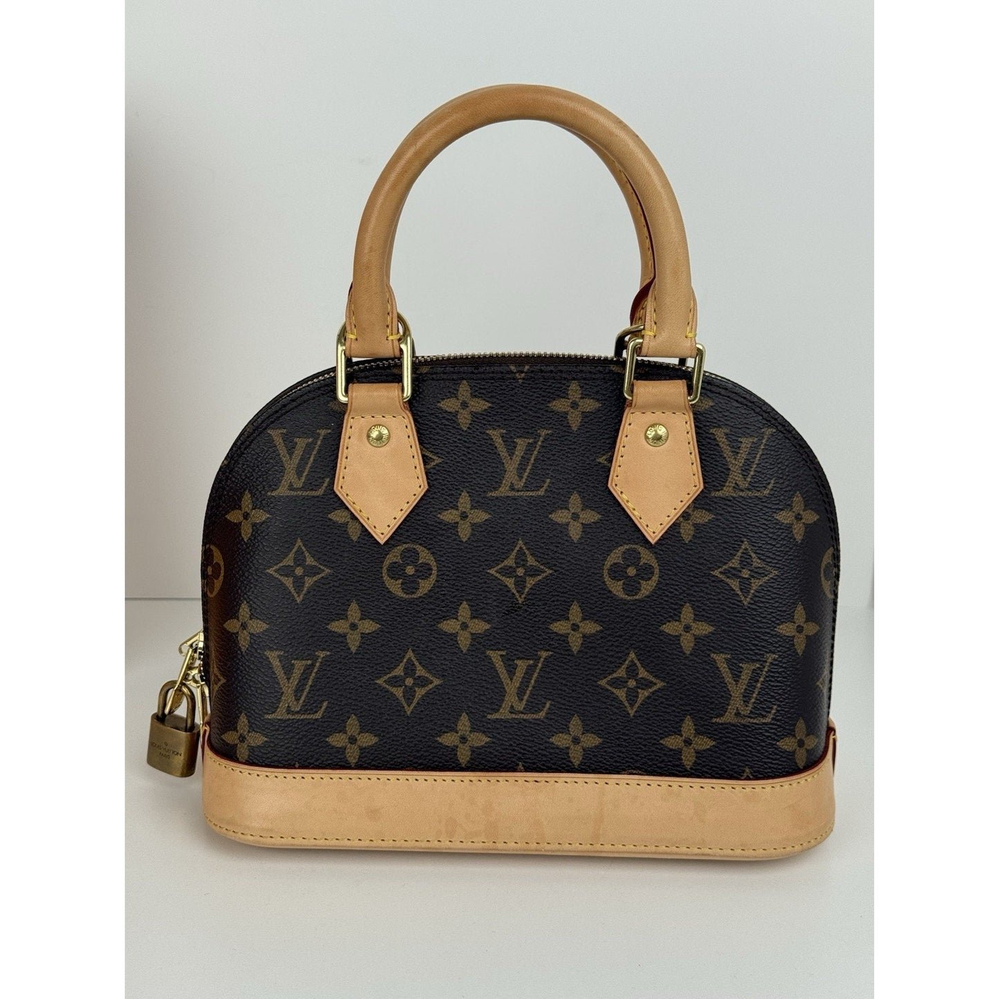 Louis Vuitton LV Monogram Alma BB Top Handle Women's Bag