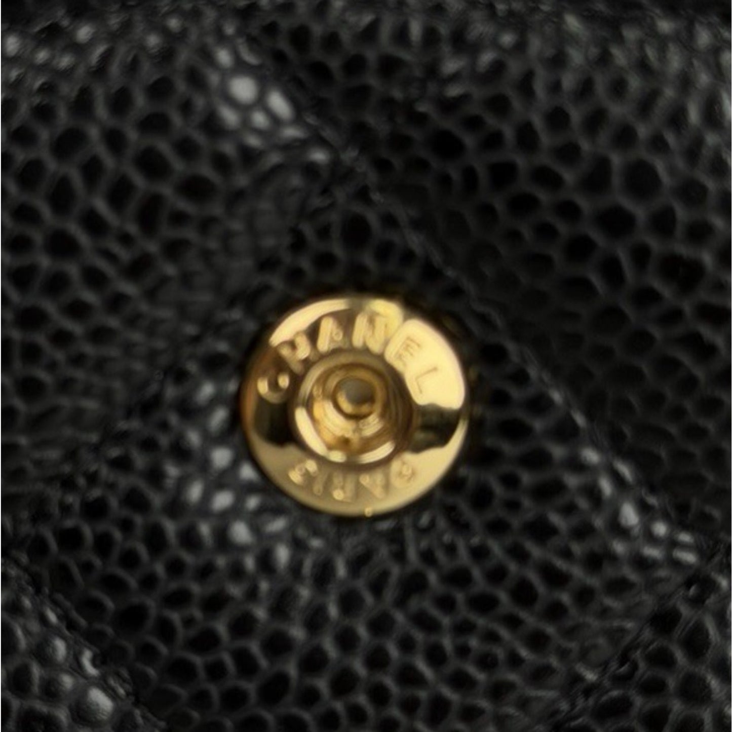 Chanel Classic Double Flap Jumbo Shoulder Bag Black Caviar Leather NFC F1