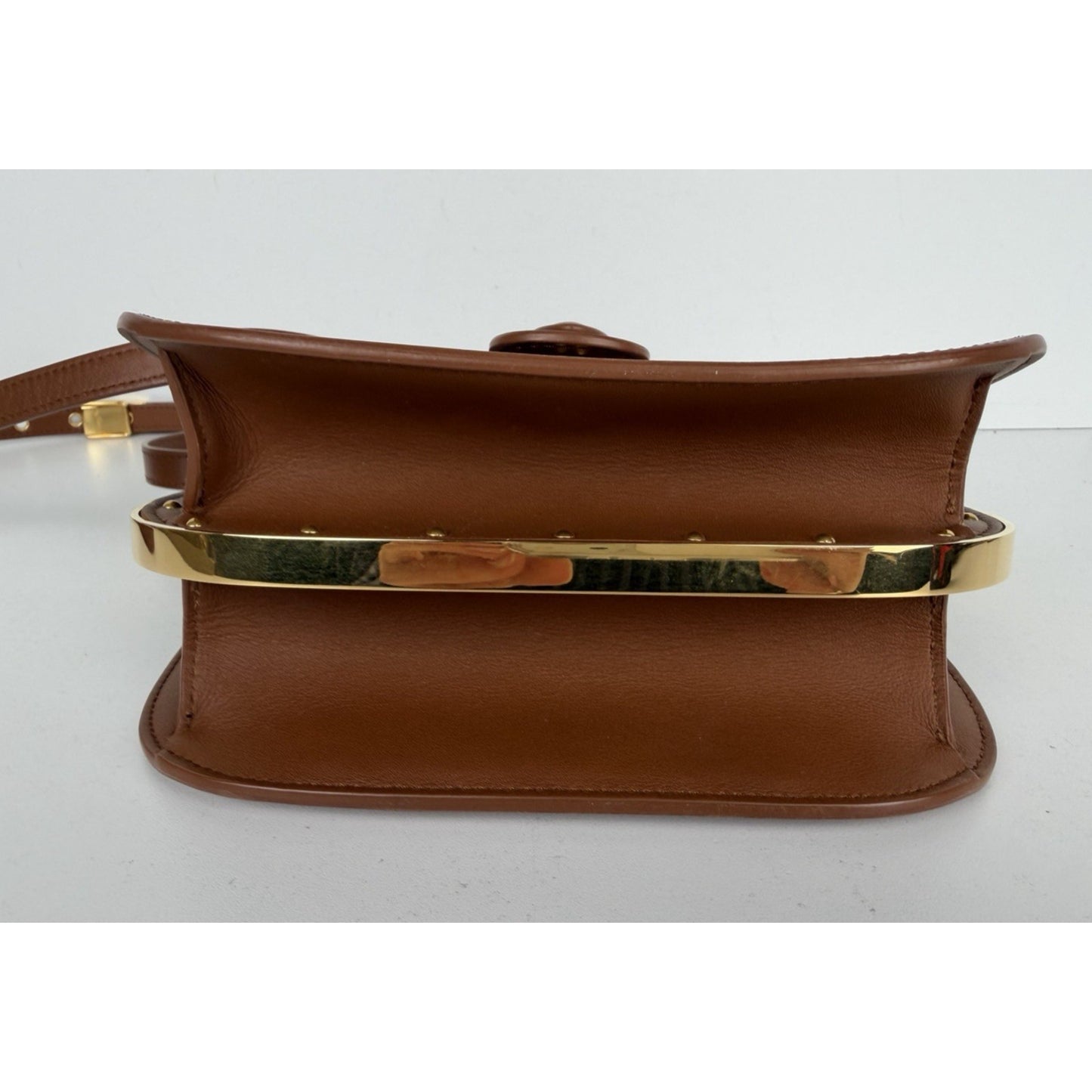 Dior Bobby Frame Crossbody Bag Medium in Brown Box Calfskin Leather 2022 B-1
